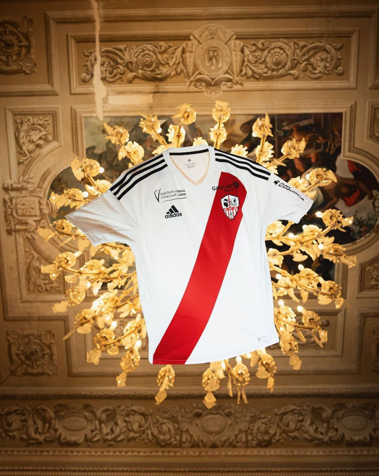 AC Ajaccio Jersey Packshot