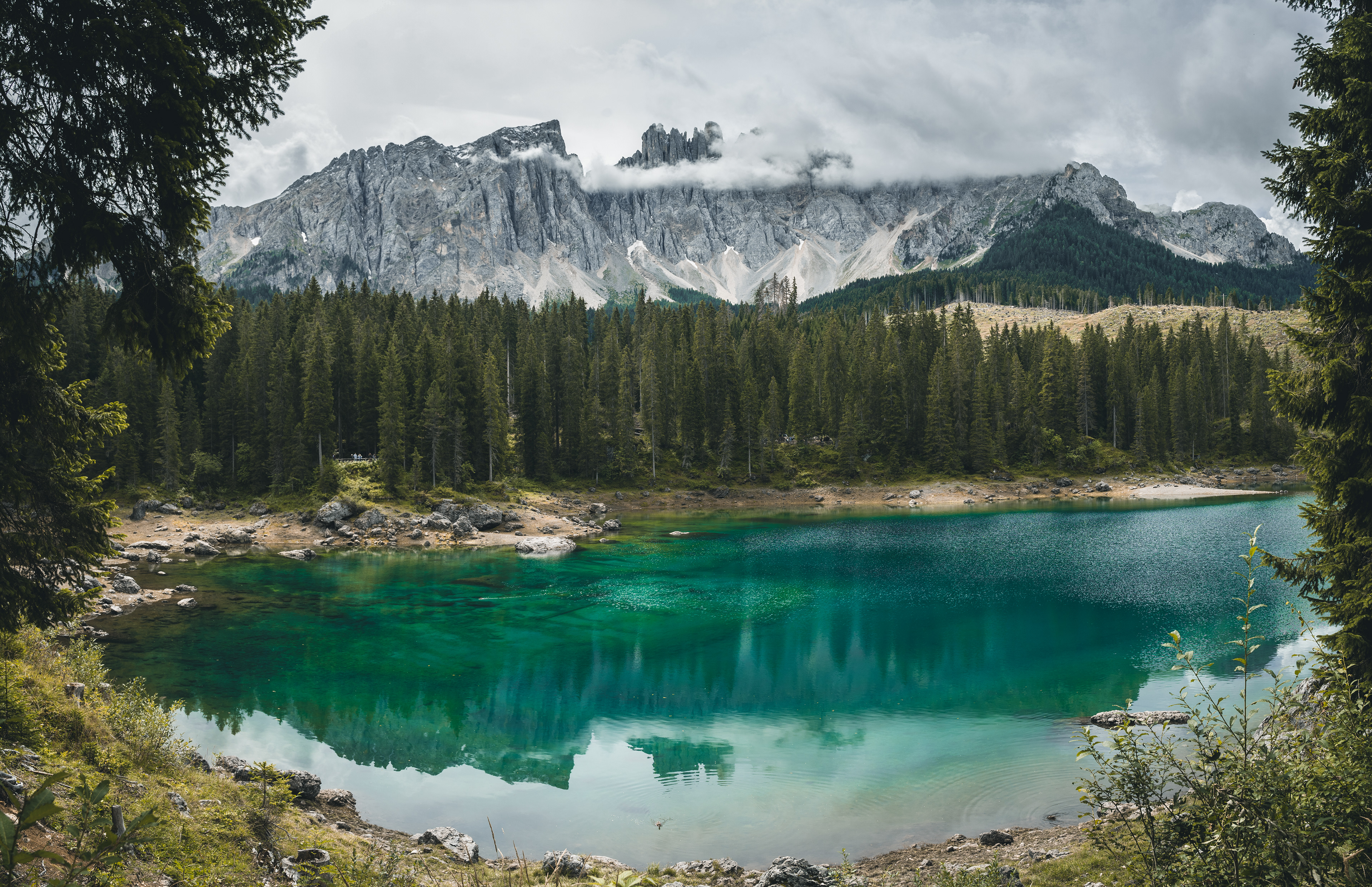 Lago di Carezza, Dolomites, Italy