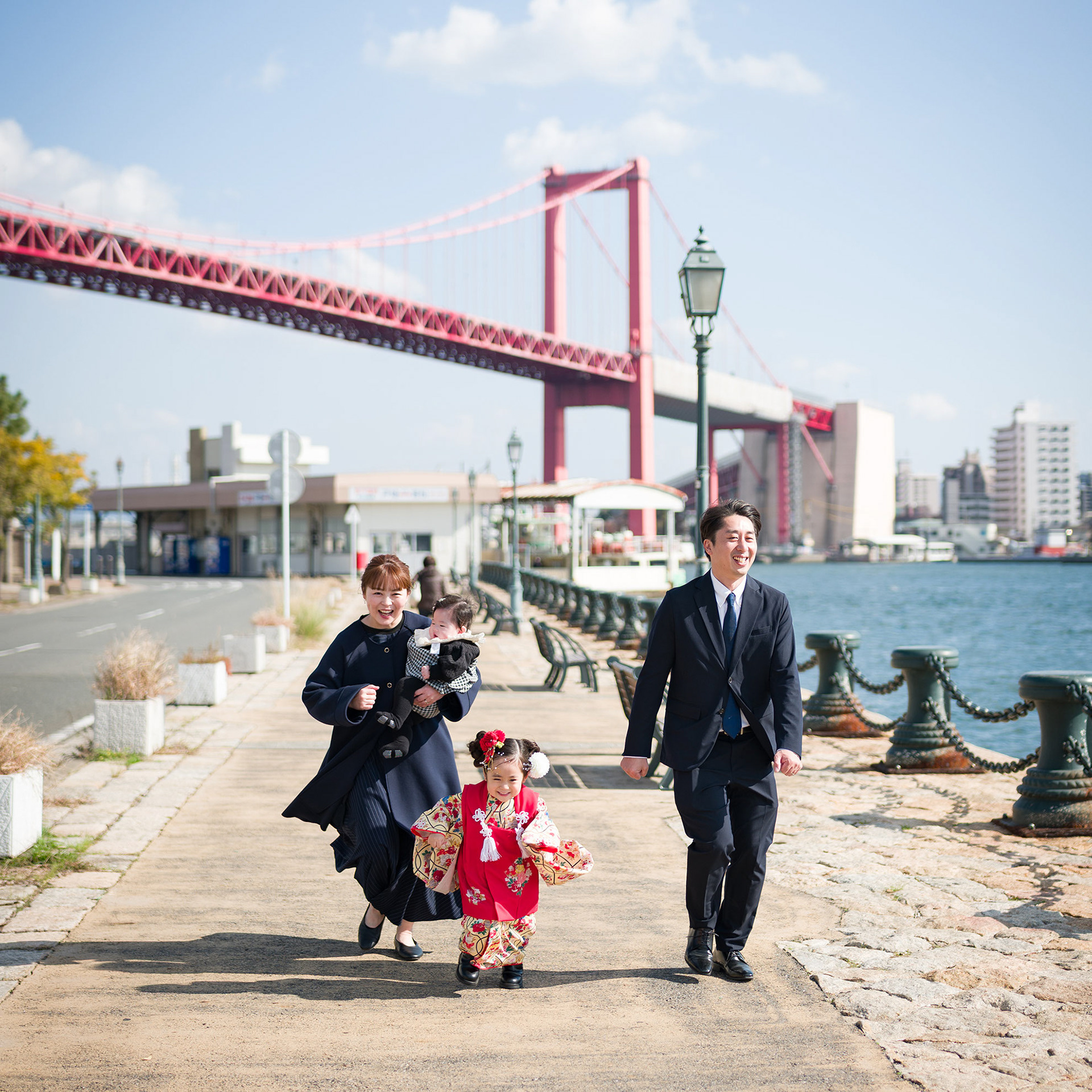 七五三スナップ写真