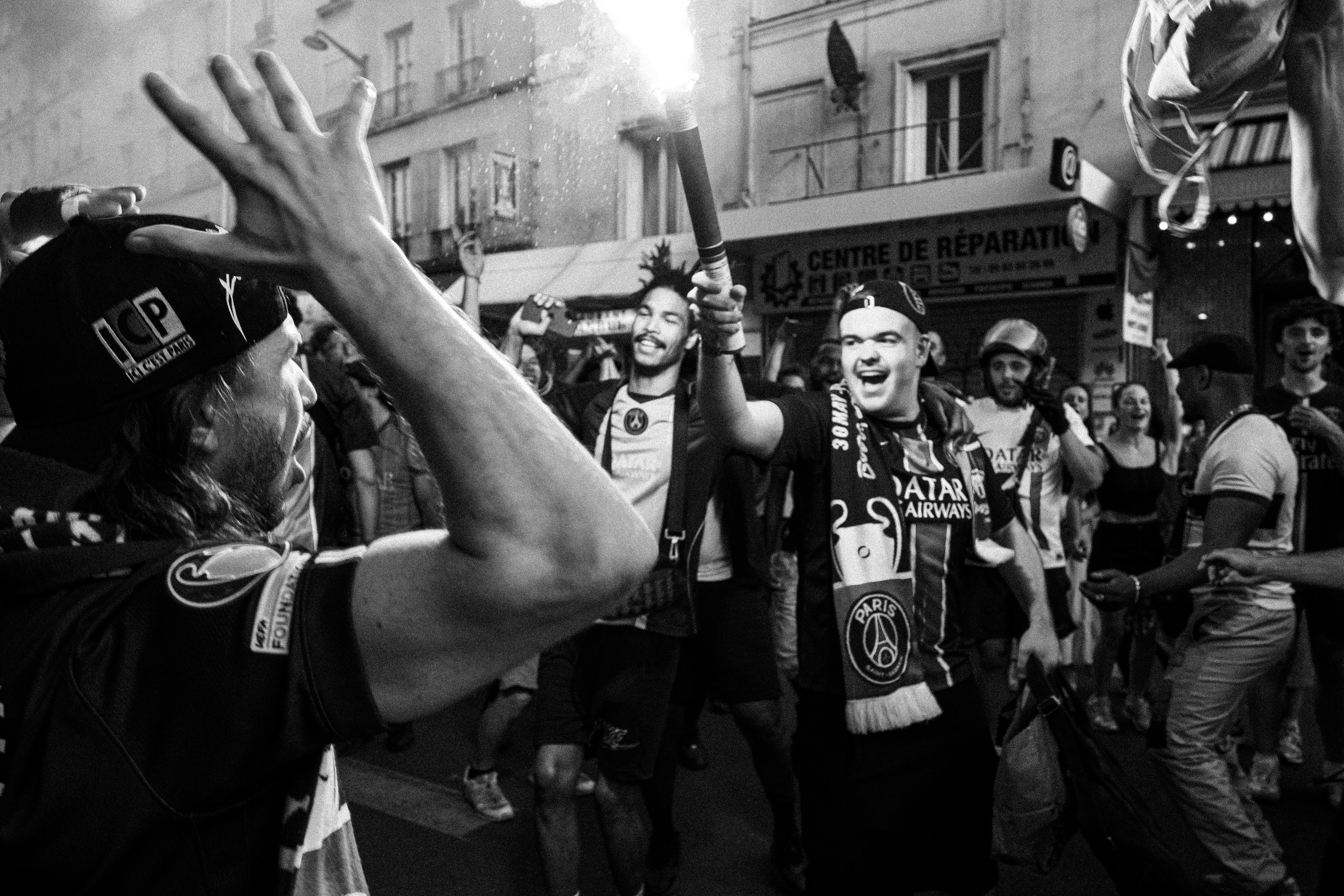 Celebration of PSG’s Champions League victory, 31/05/2026, Paris, France