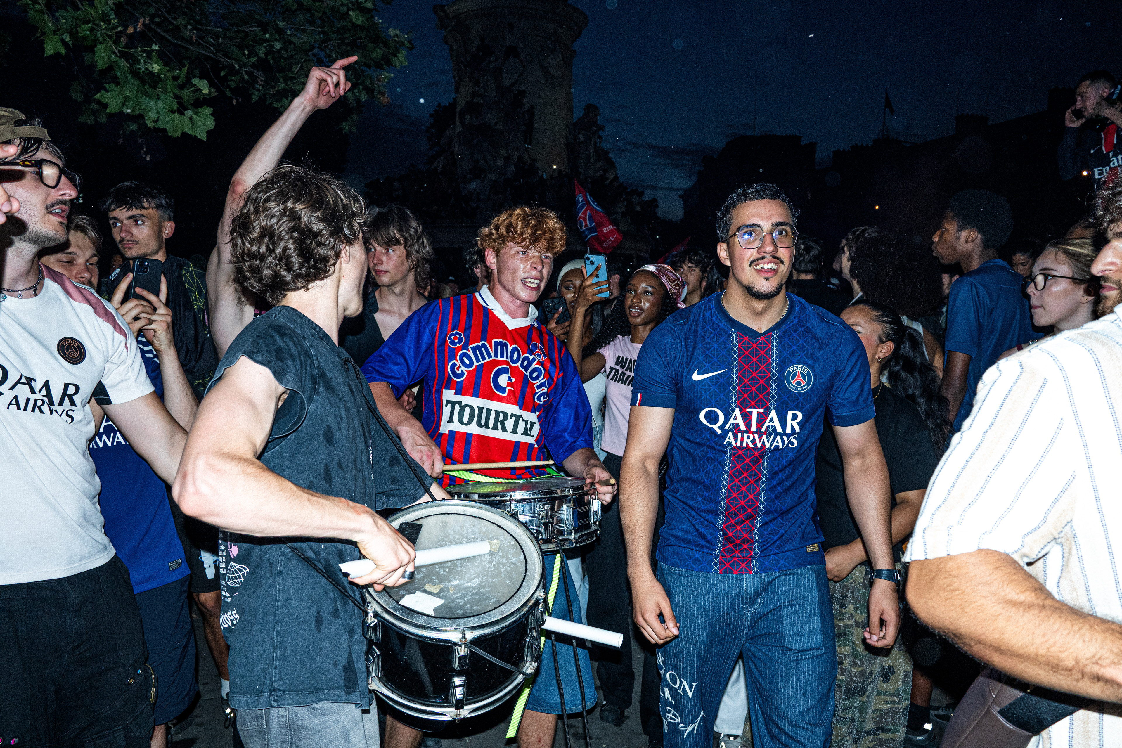Celebration of PSG’s Champions League victory, 31/05/2026, Paris, France