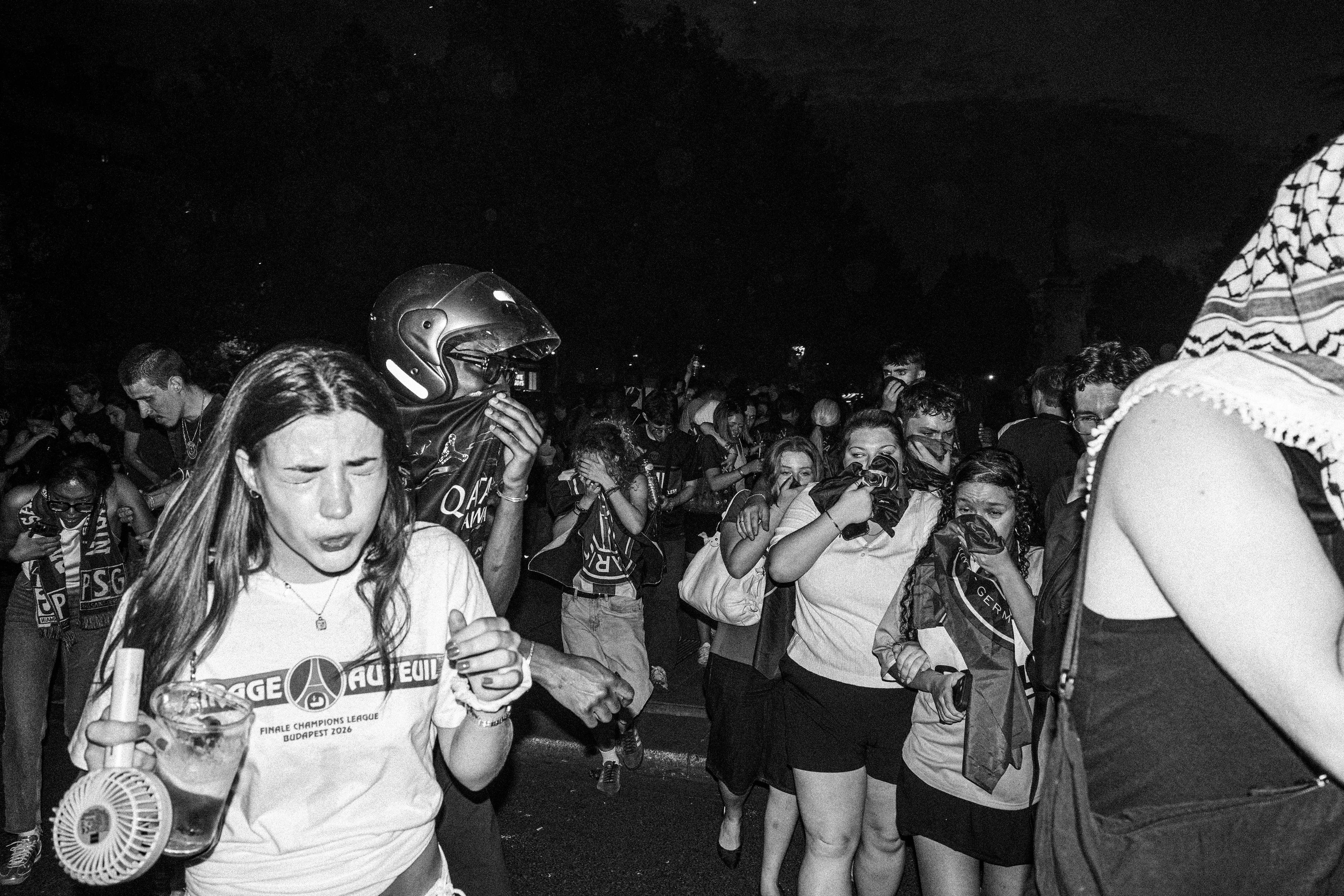 Celebration of PSG’s Champions League victory, 31/05/2026, Paris, France