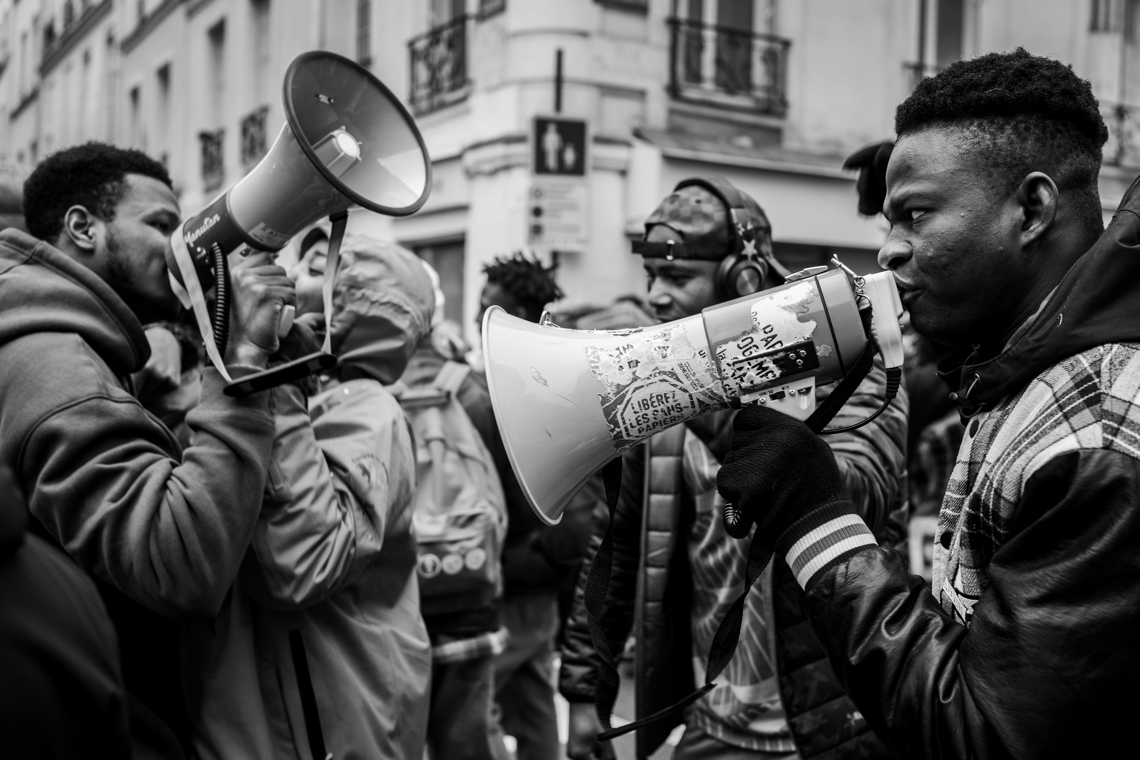 Demonstration: Un toit c'est un droit Paris, France 11/01/2025