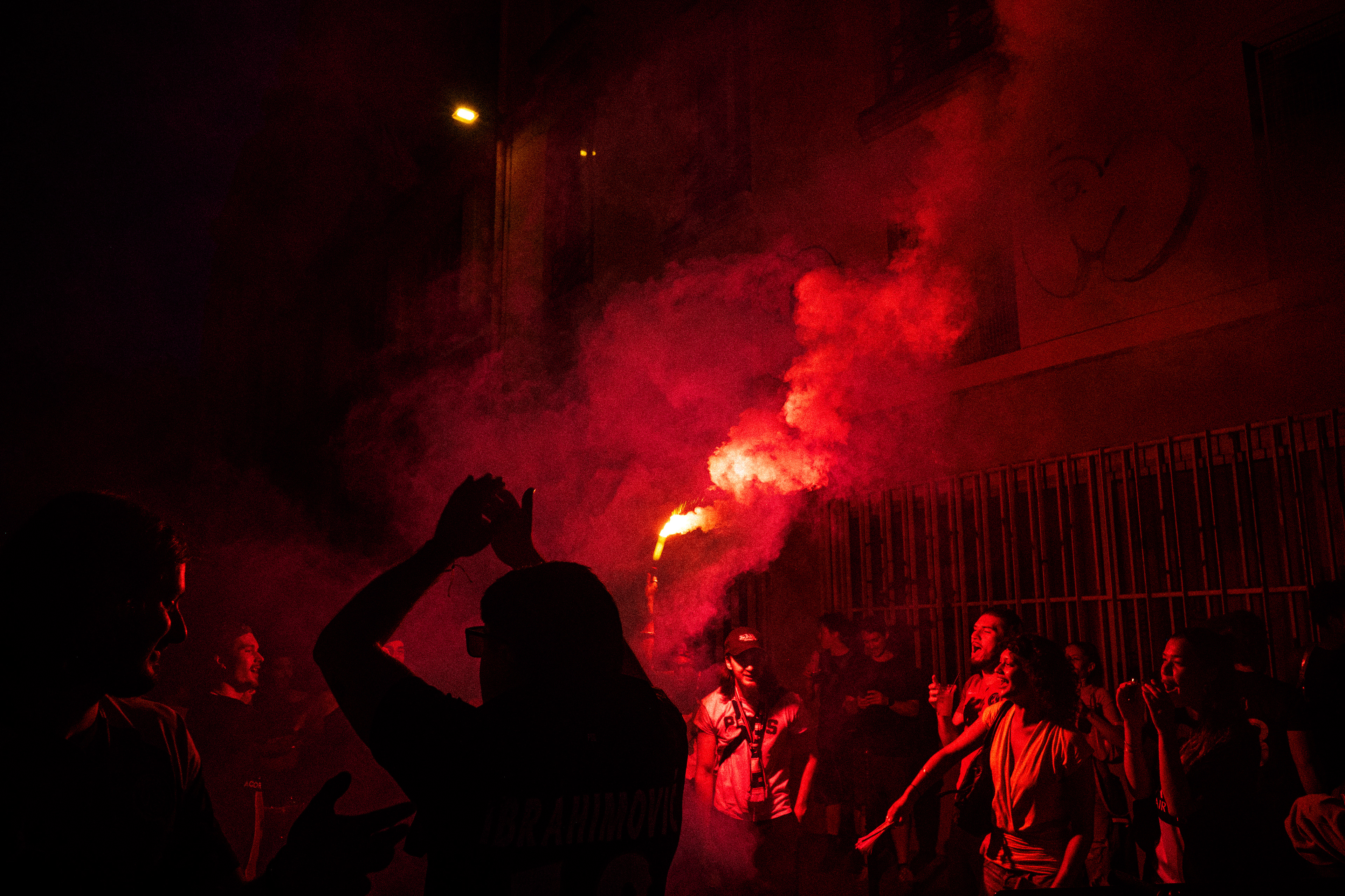 Celebration of PSG’s Champions League victory, 31/05/2026, Paris, France