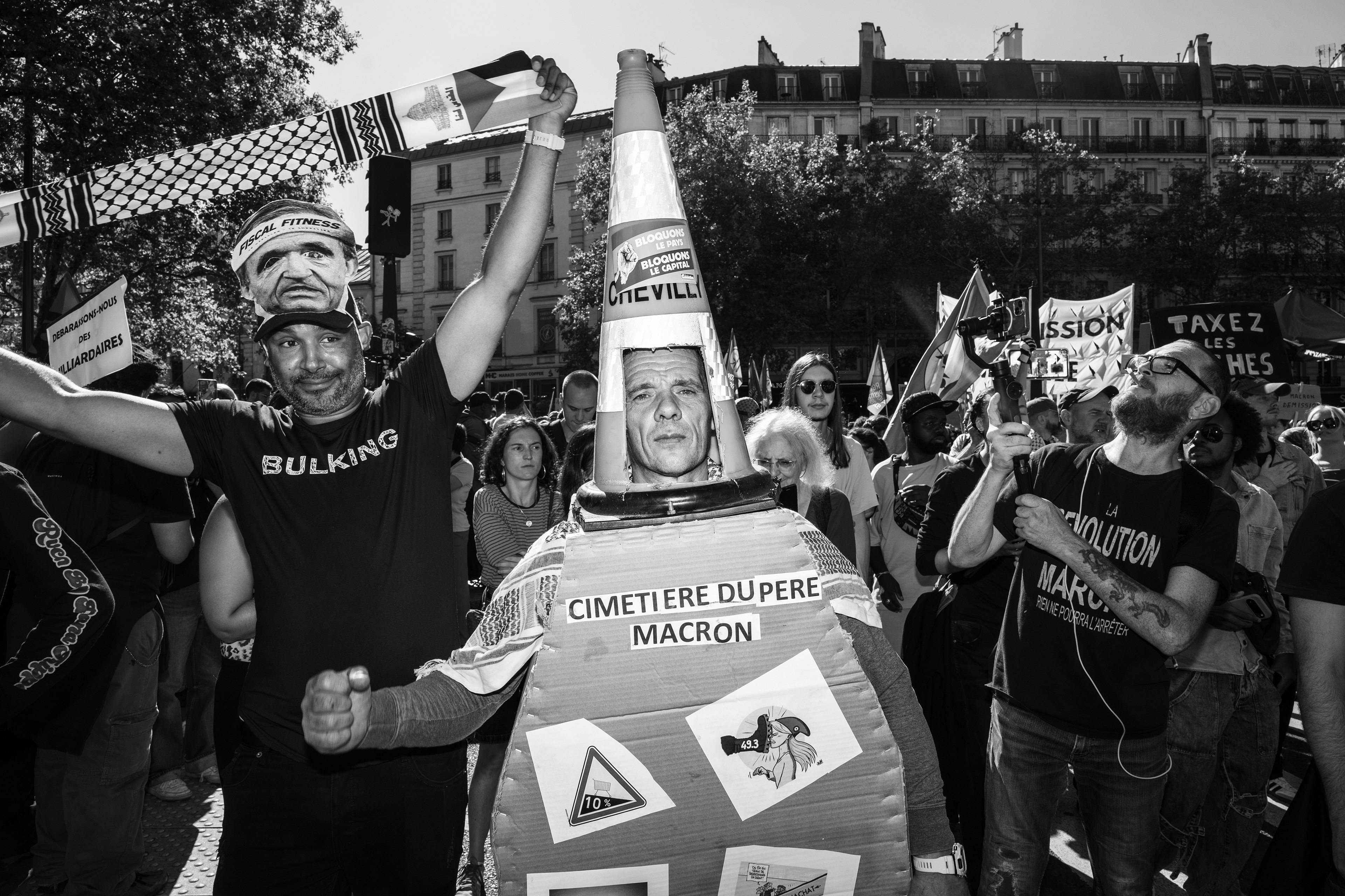 September 18 strike "Bloquons tout" 18/09/2025