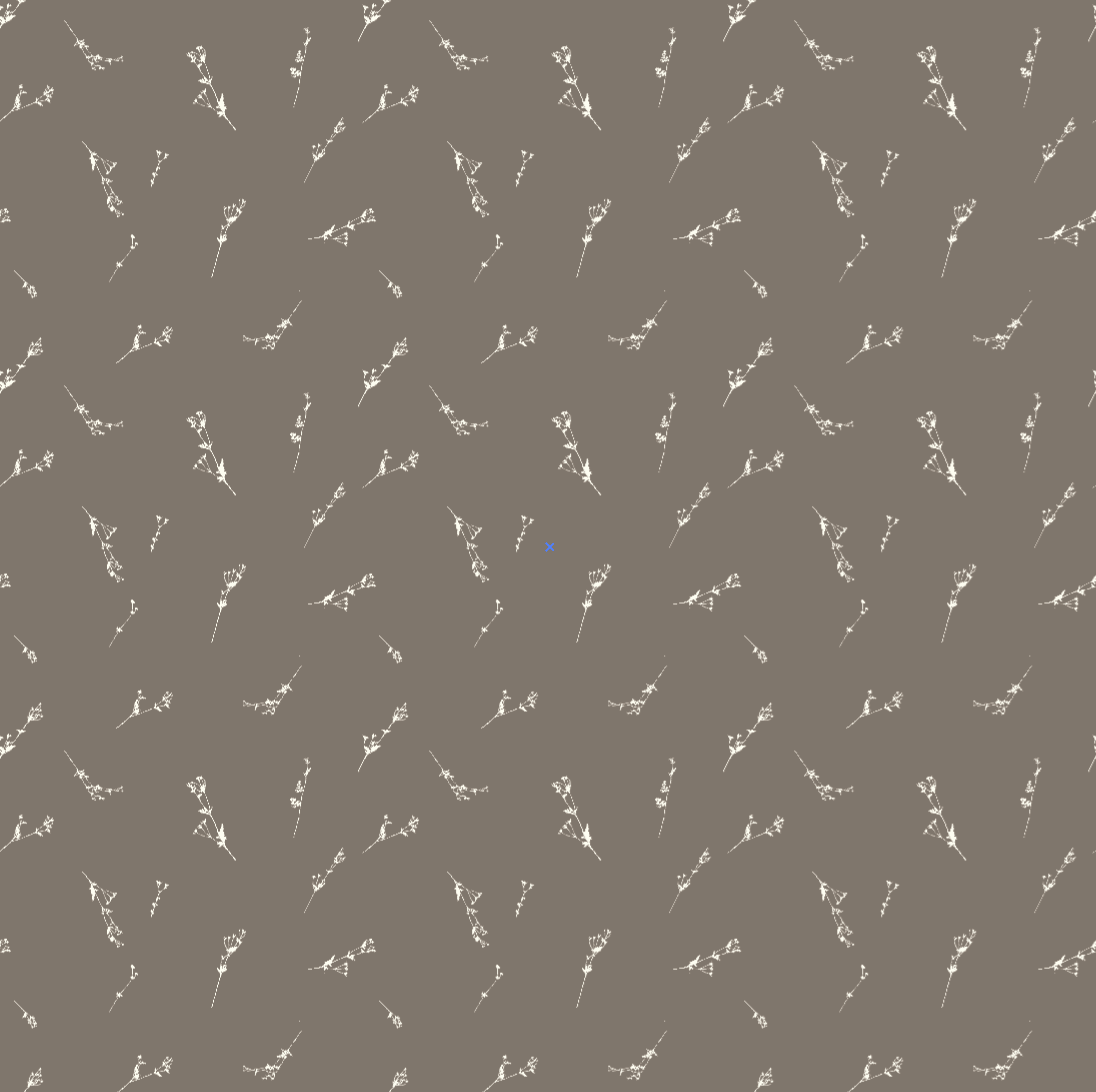 Floating Sprigs Taupe