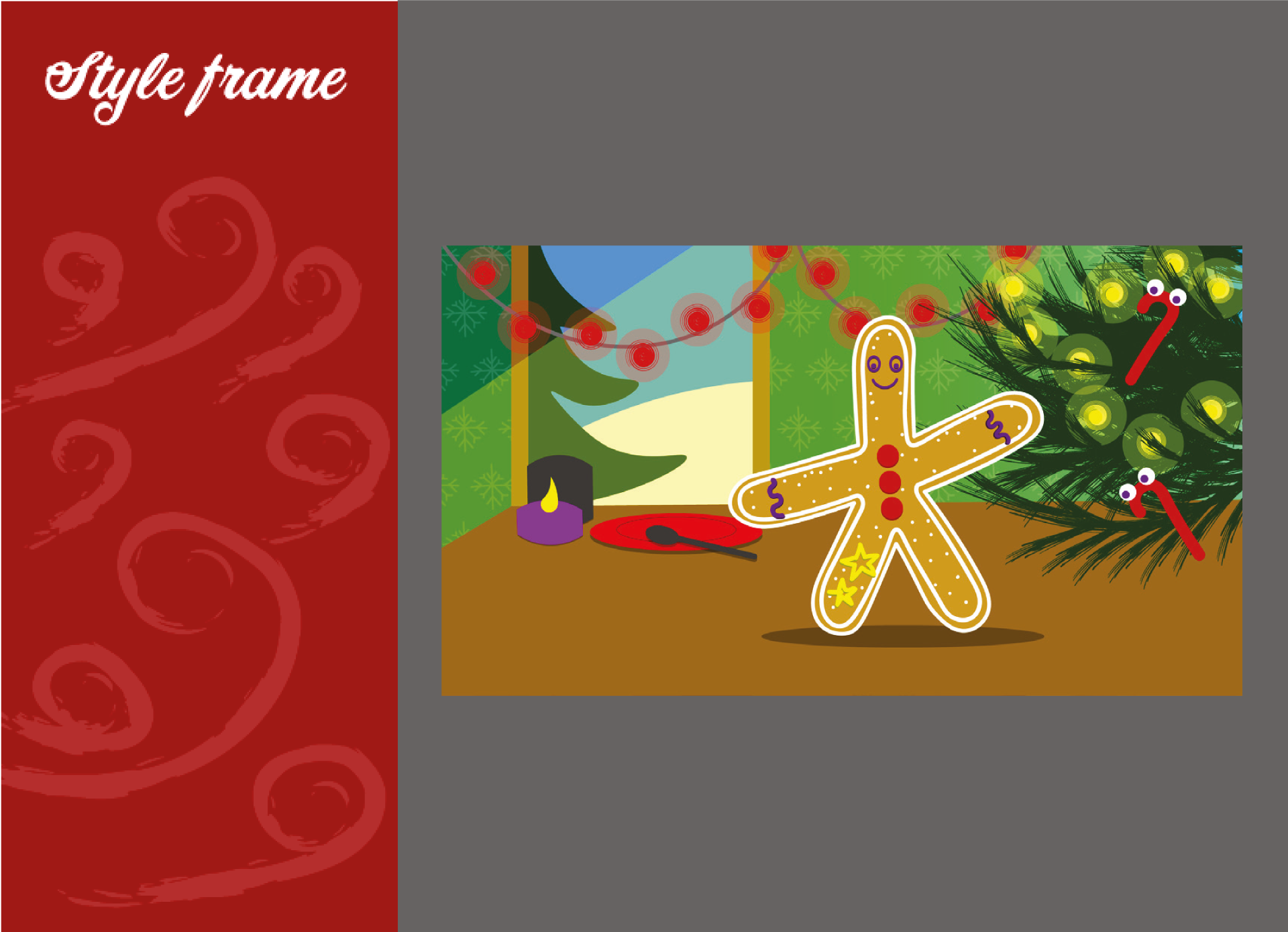 style frame du biscuit