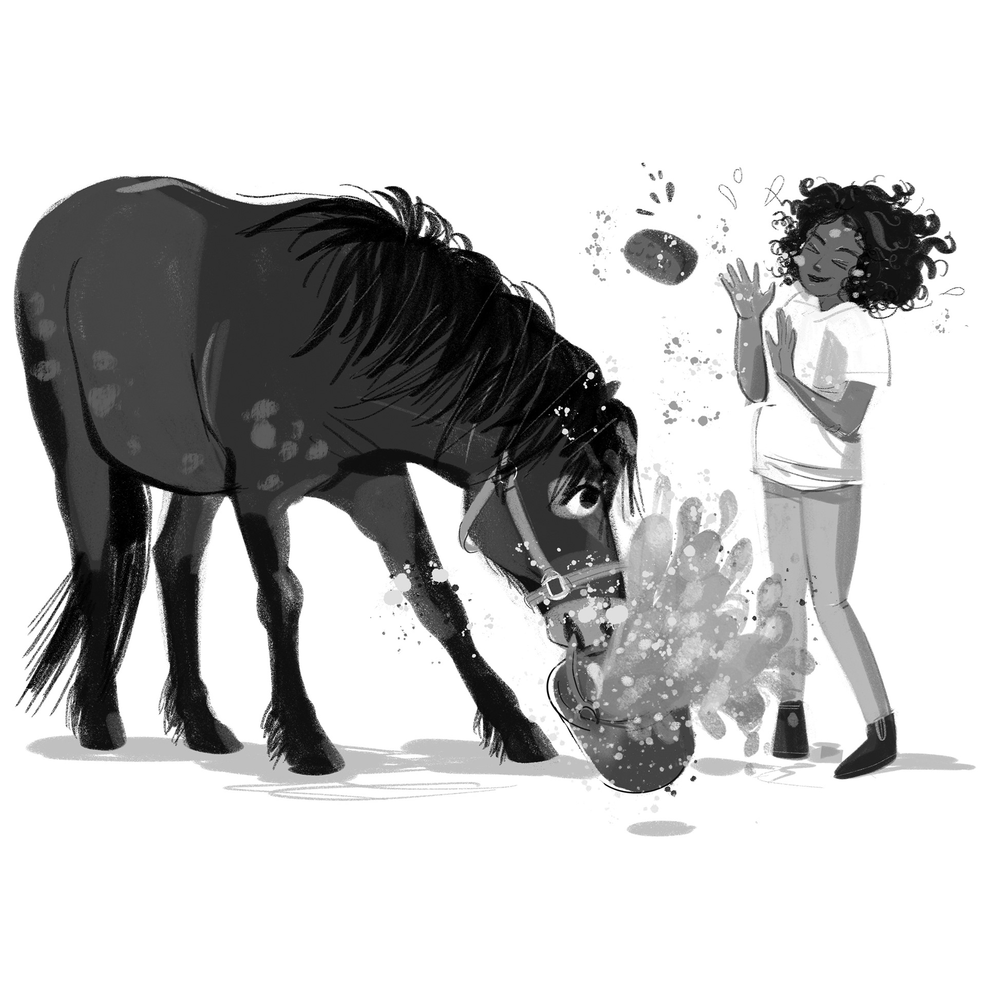 Sophie and the Spooky Pony ©JoGoodberry2021