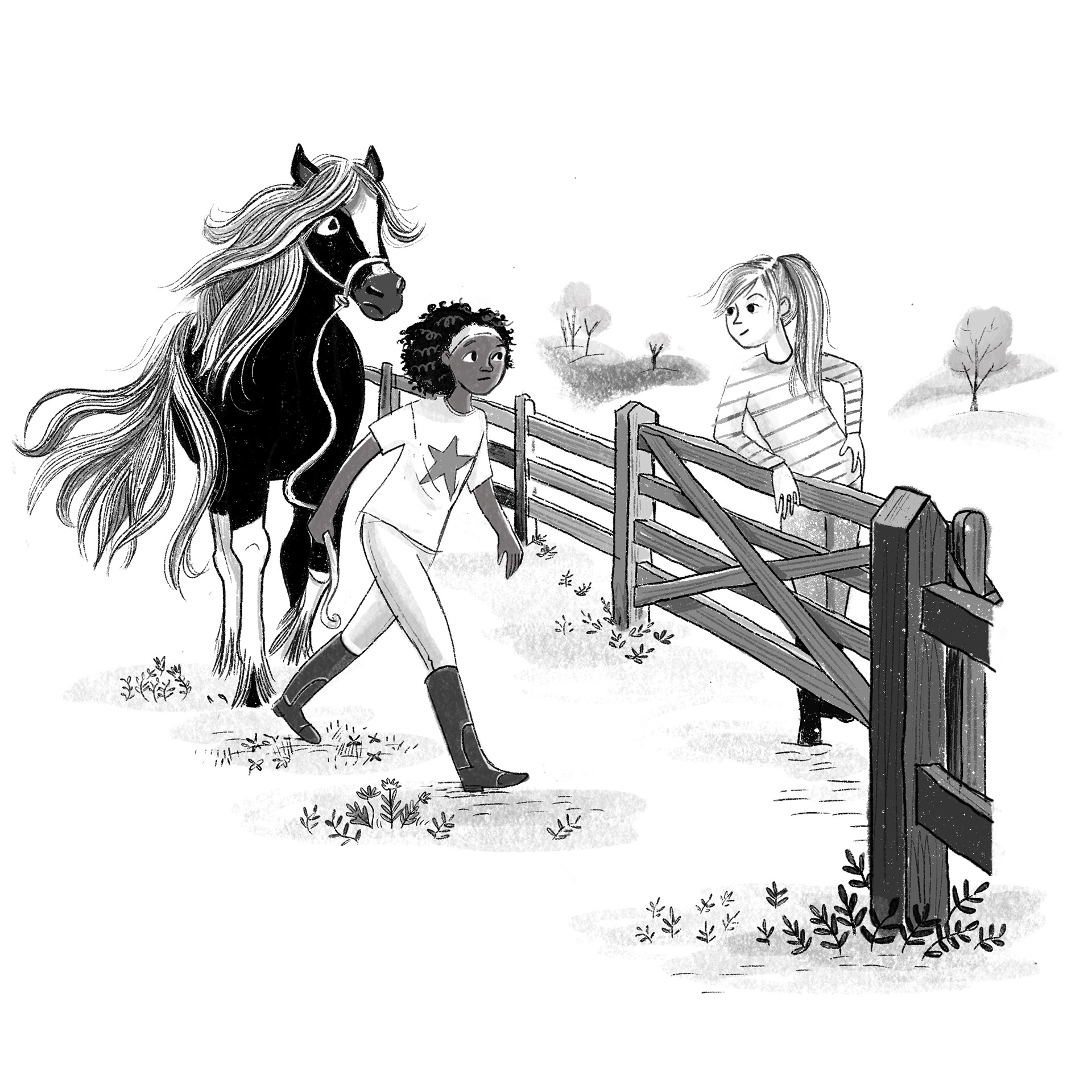 Gracie and the Grumpy Pony ©JoGoodberry2021 ©JoGoodberry2021