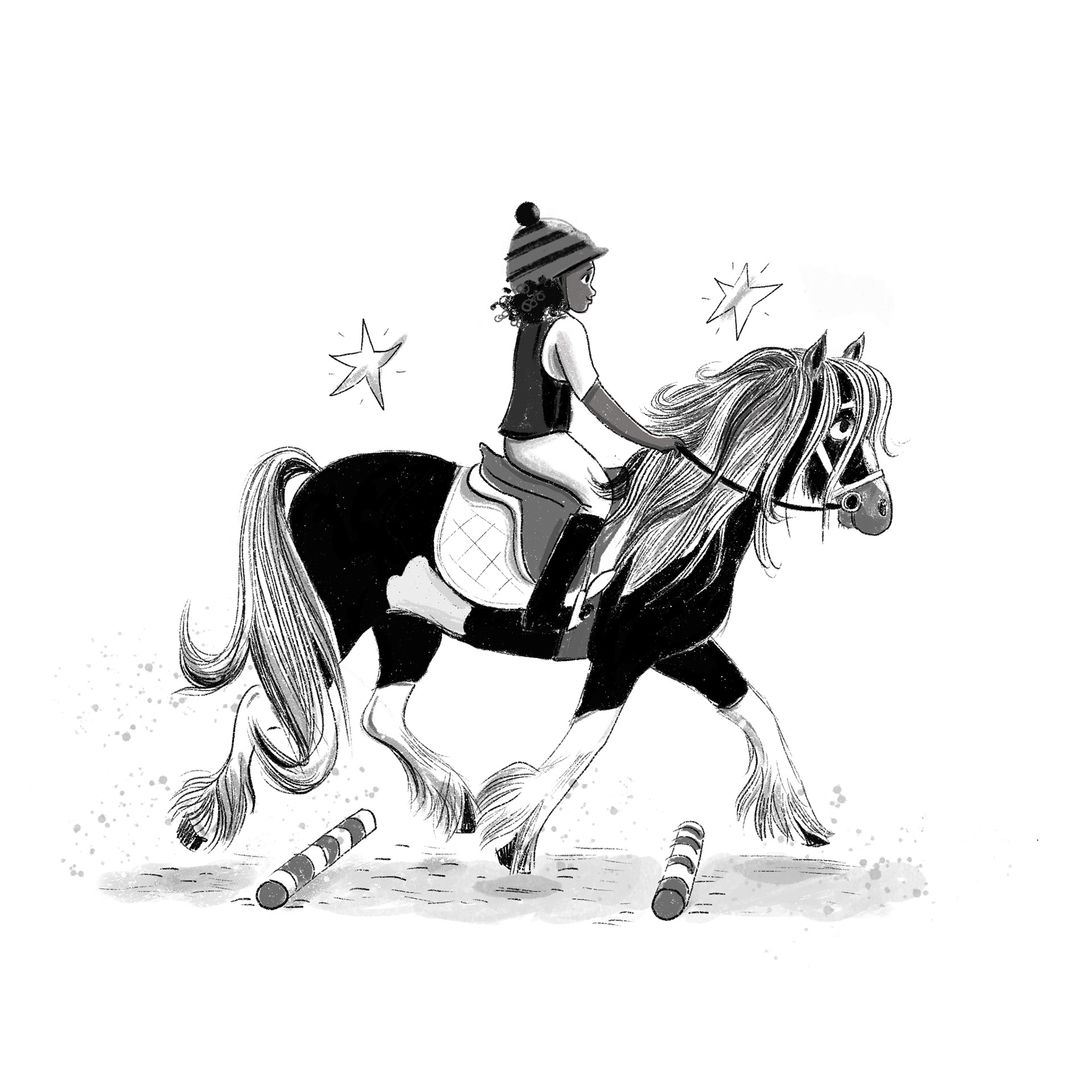 Gracie and the Grumpy Pony ©JoGoodberry2021©JoGoodberry2021