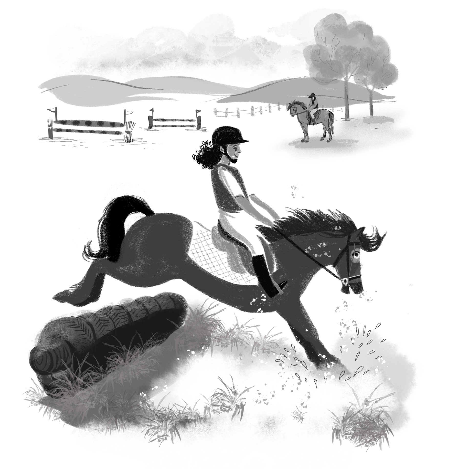 Sophie and the Spooky Pony ©JoGoodberry2021