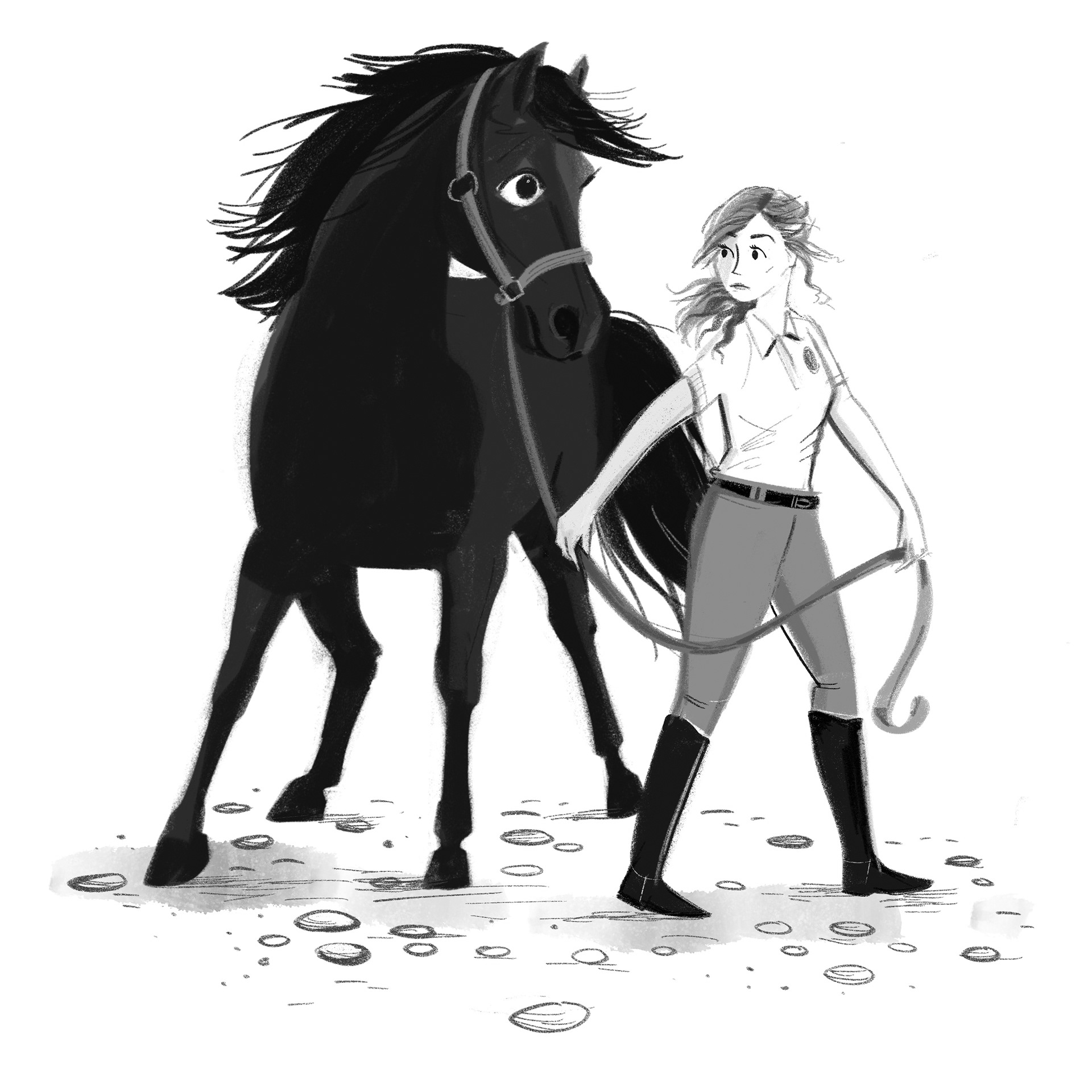 Sophie and the Spooky Pony ©JoGoodberry2021