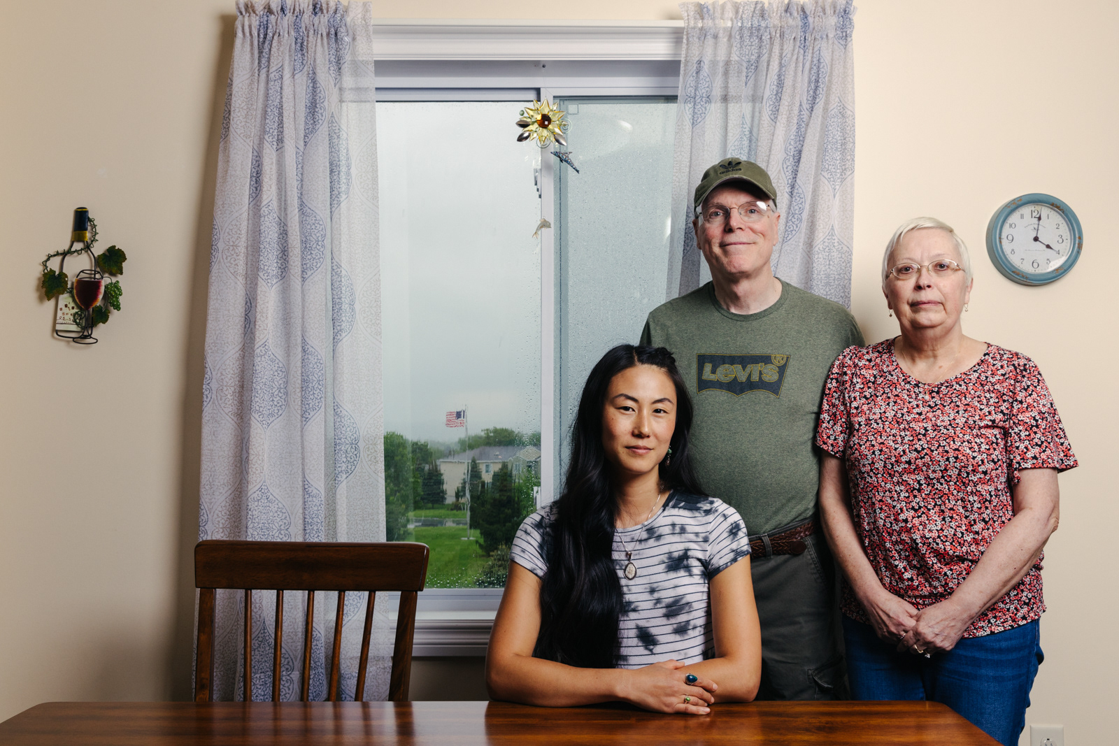 Larissa Roby with her parents, Steven and Joanne