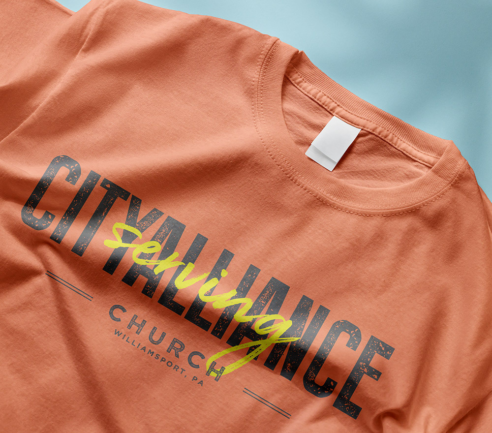 City Alliance Church Volunteer T-shirt