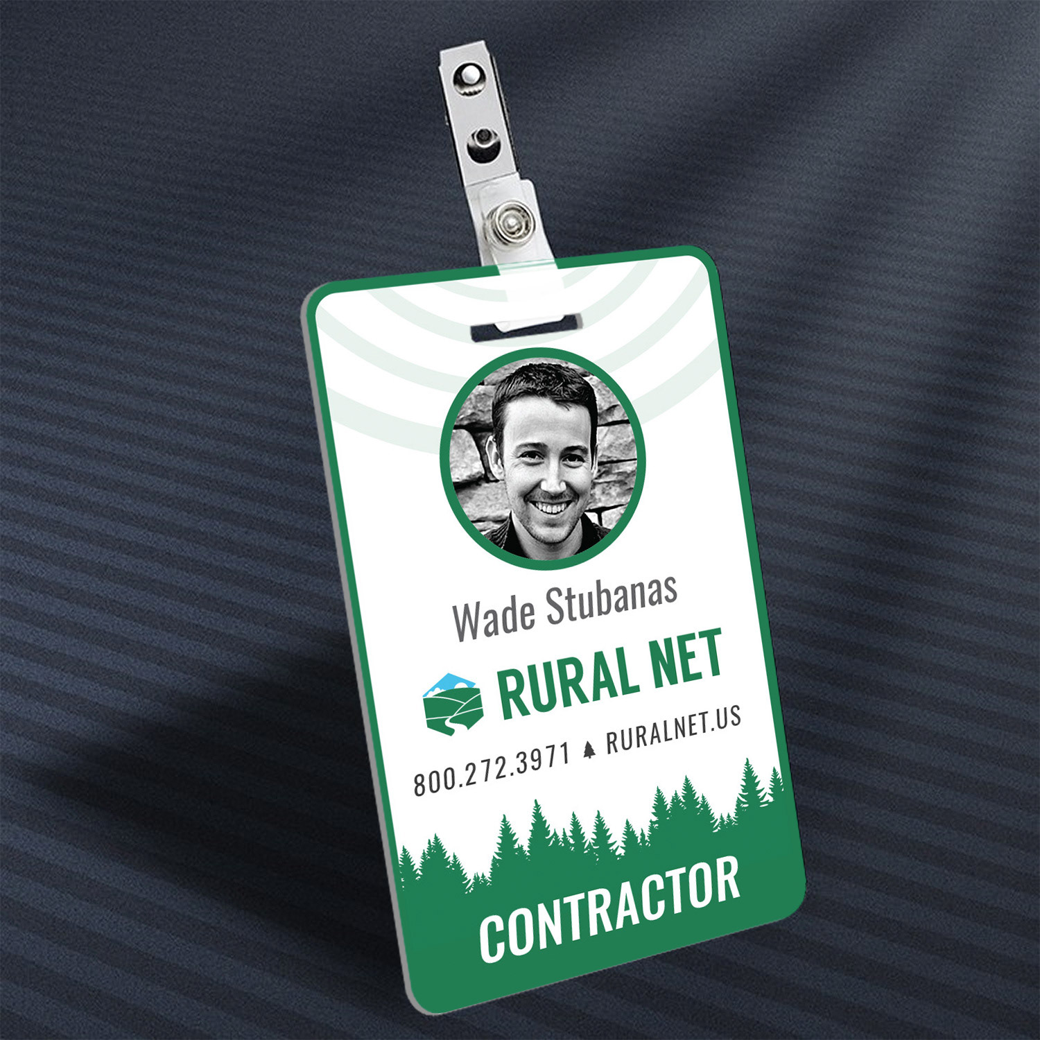 Tradeshow Contractor Badge