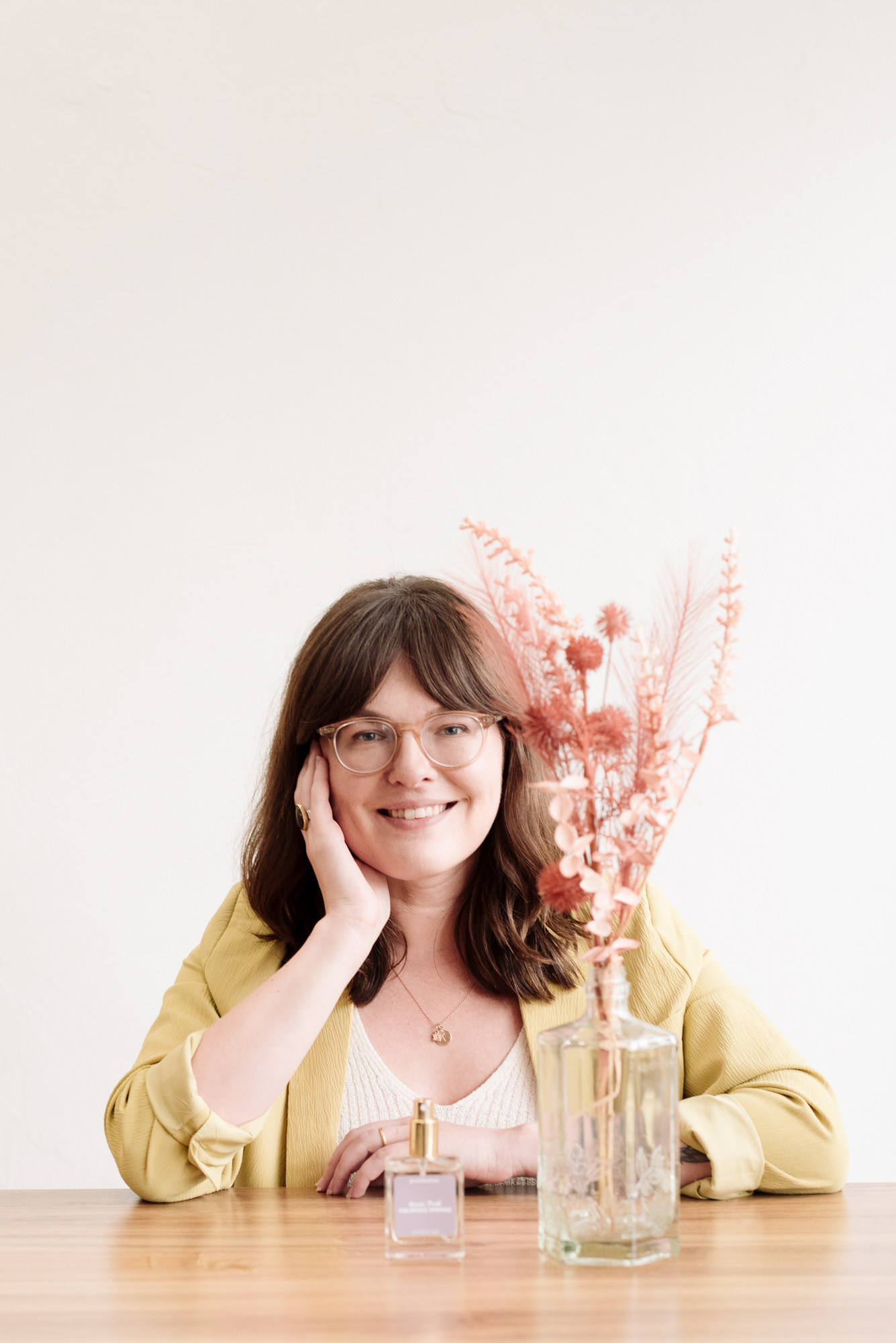Portrait of a woman for her business branding photoshoot