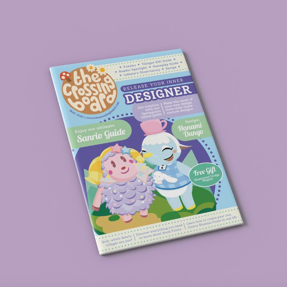 Mockup of the May issue
