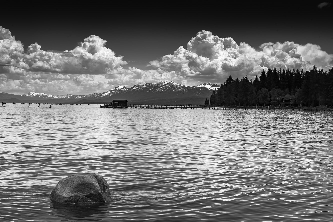 Thunderheads Building Over Lake Tahoe