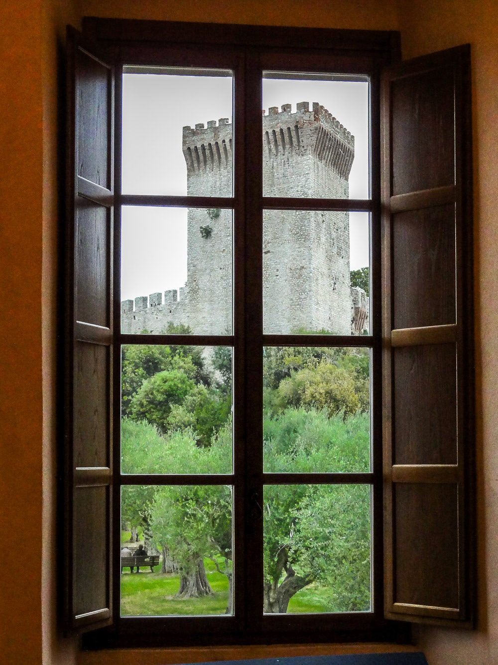 It's About the Neighbors - Comune di Castiglione del Lago, Italy. Most of us are not treated to such a spectacular view of our neighbors as this one.