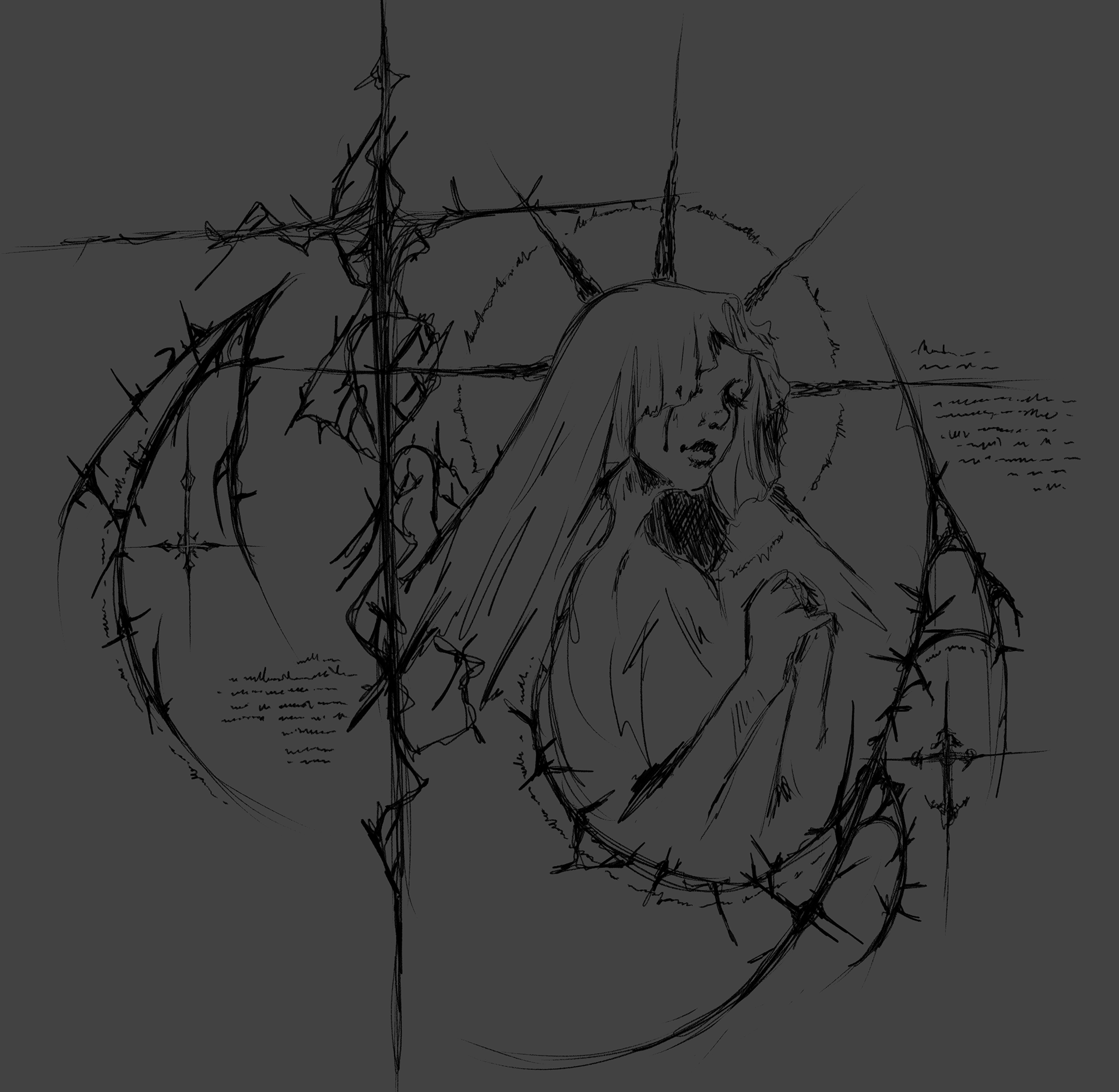 Inktober 2024 - Day 16 "Grunge"
