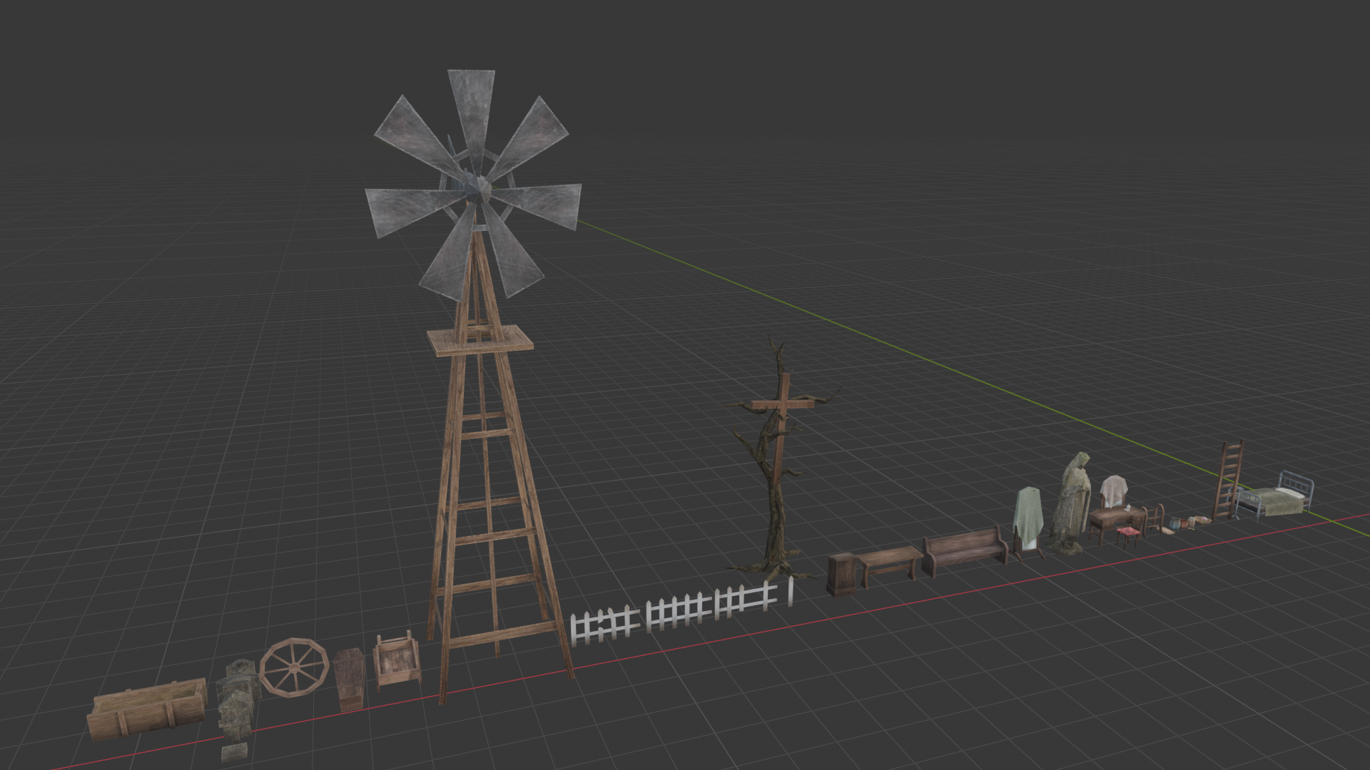 Finished assets