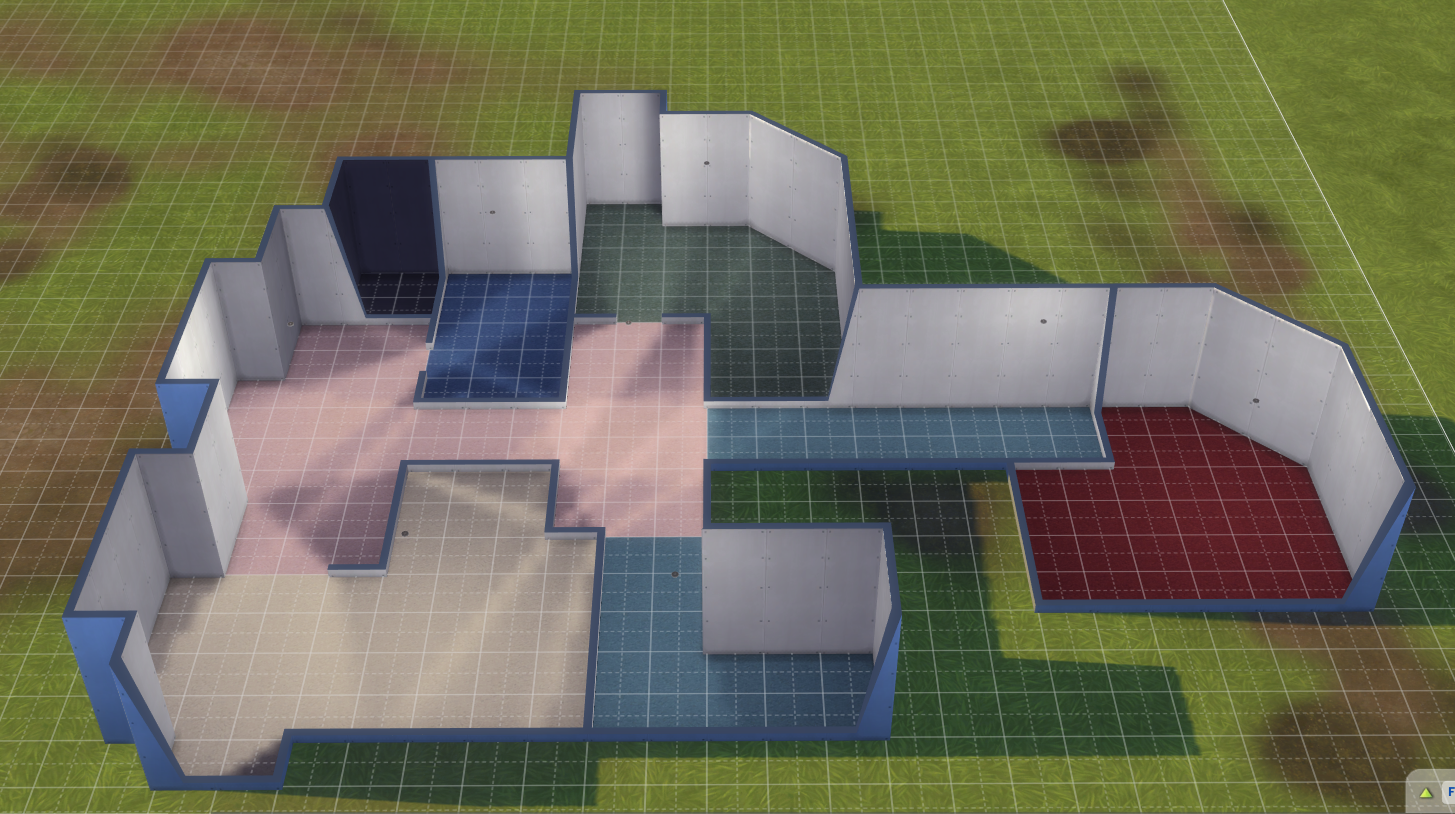 Blockout in The Sims 4