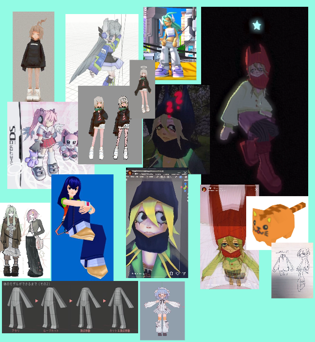 Moodboard for character
