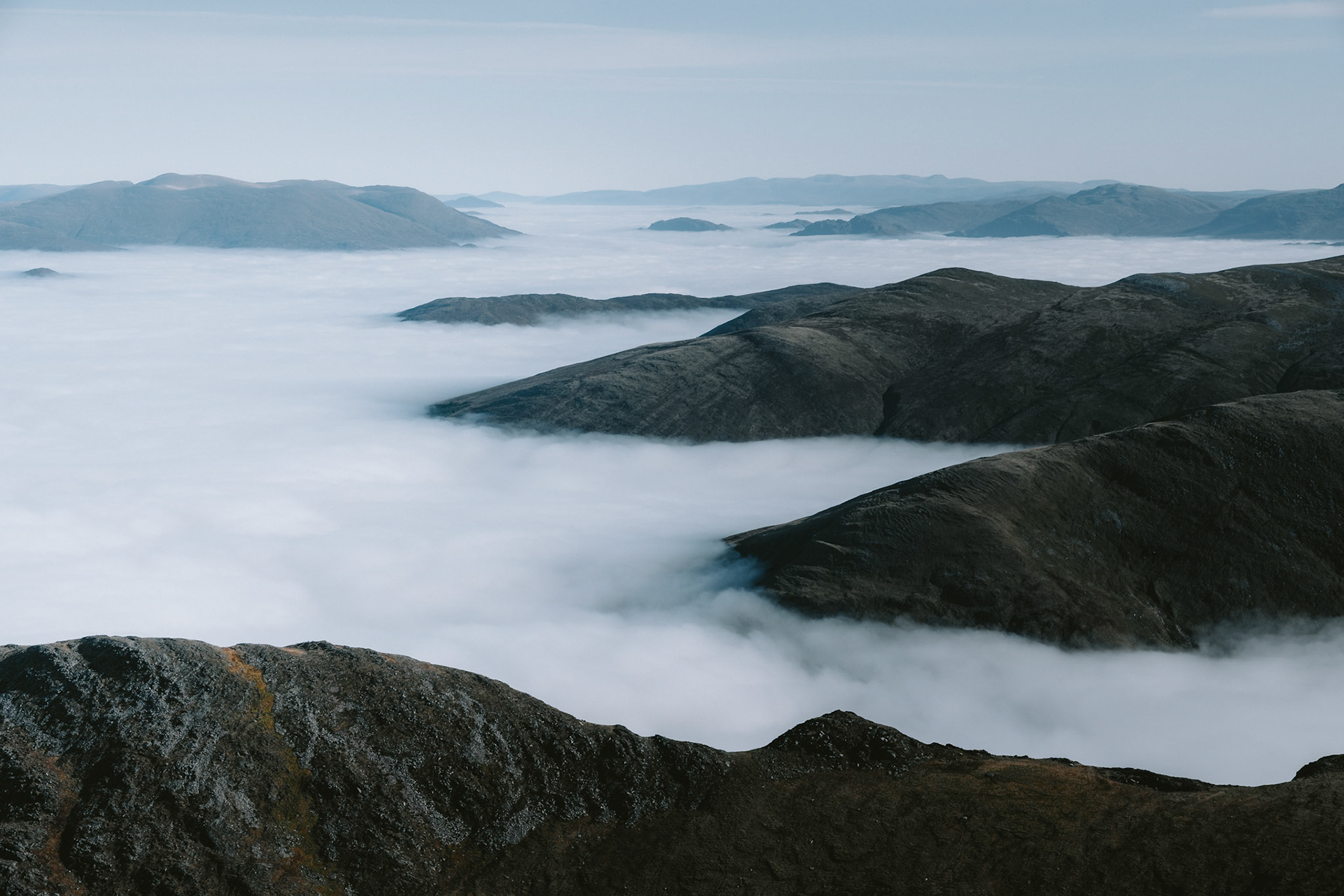 Inversion from Aonach Mor