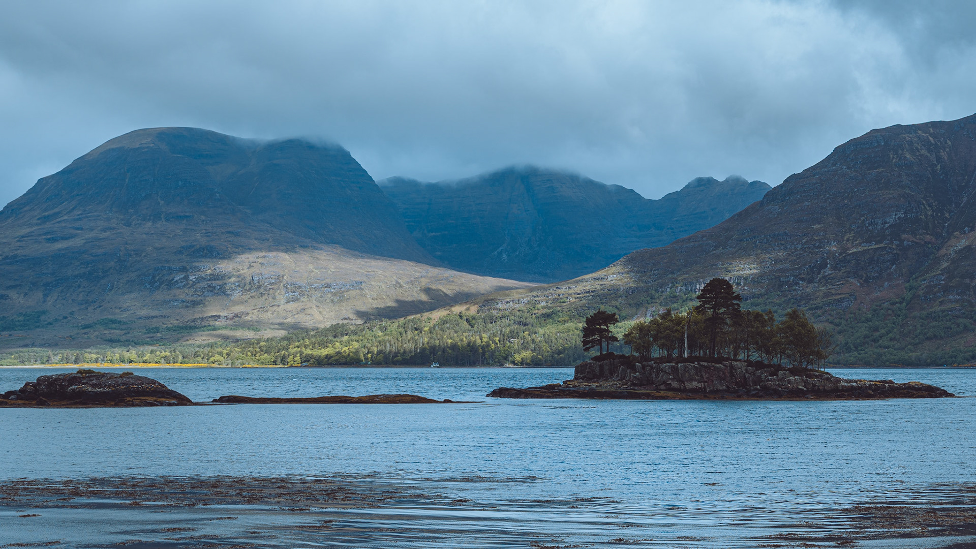 Beinn Alligin across Loch Torridon