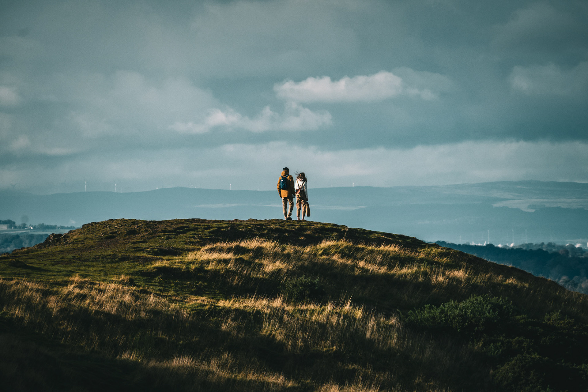 Couple in Holyrood Park