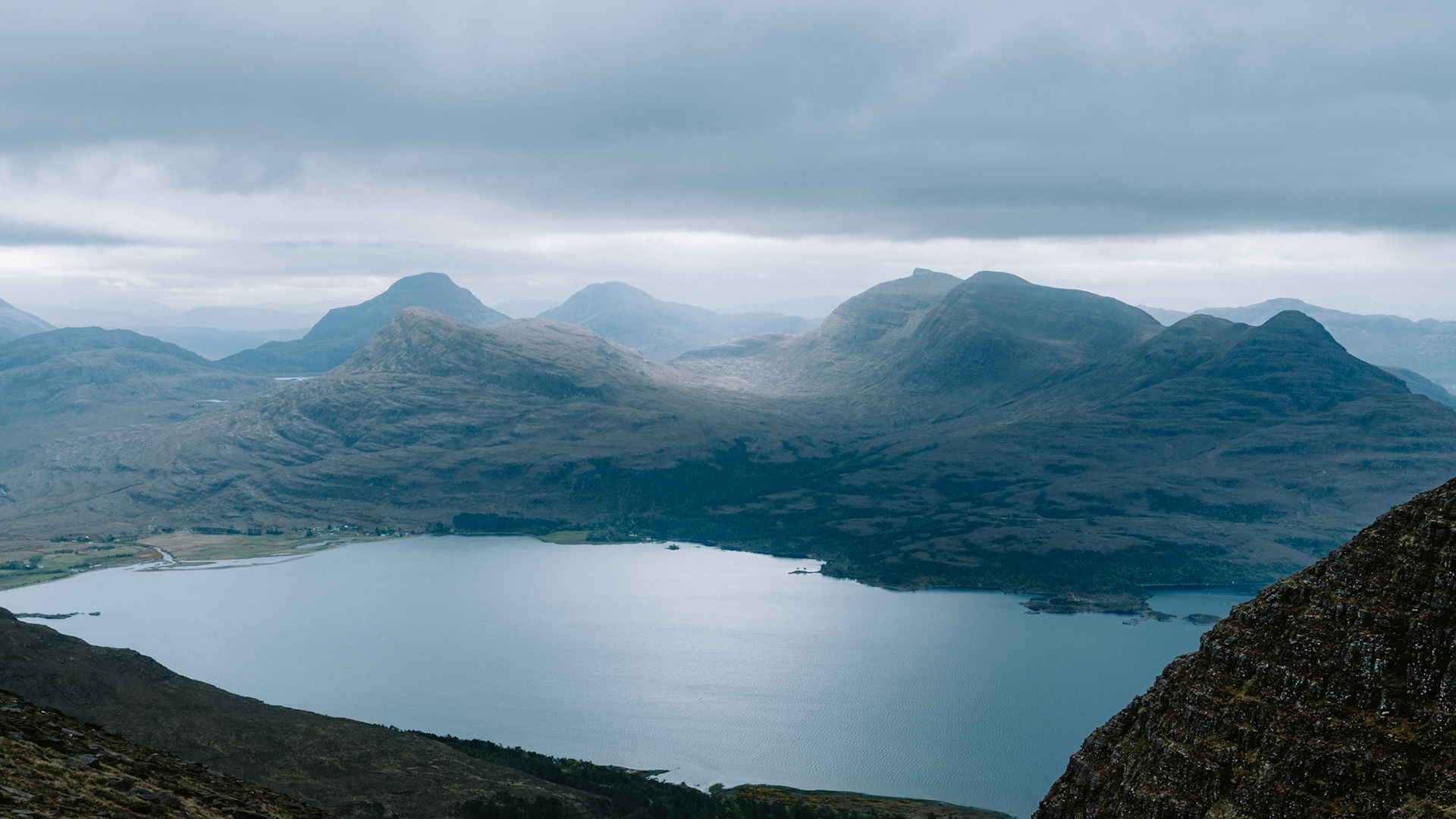 Loch Torridon from Beinn Alligin
