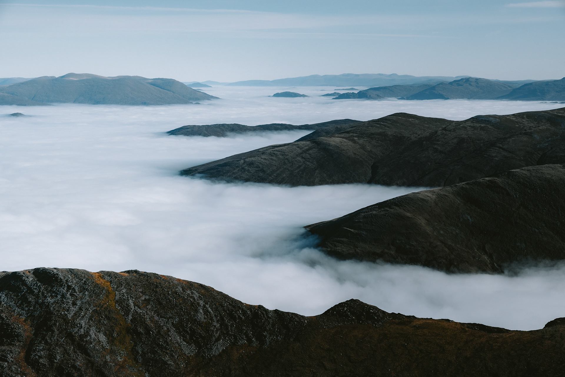 Inversion from Aonach Mor