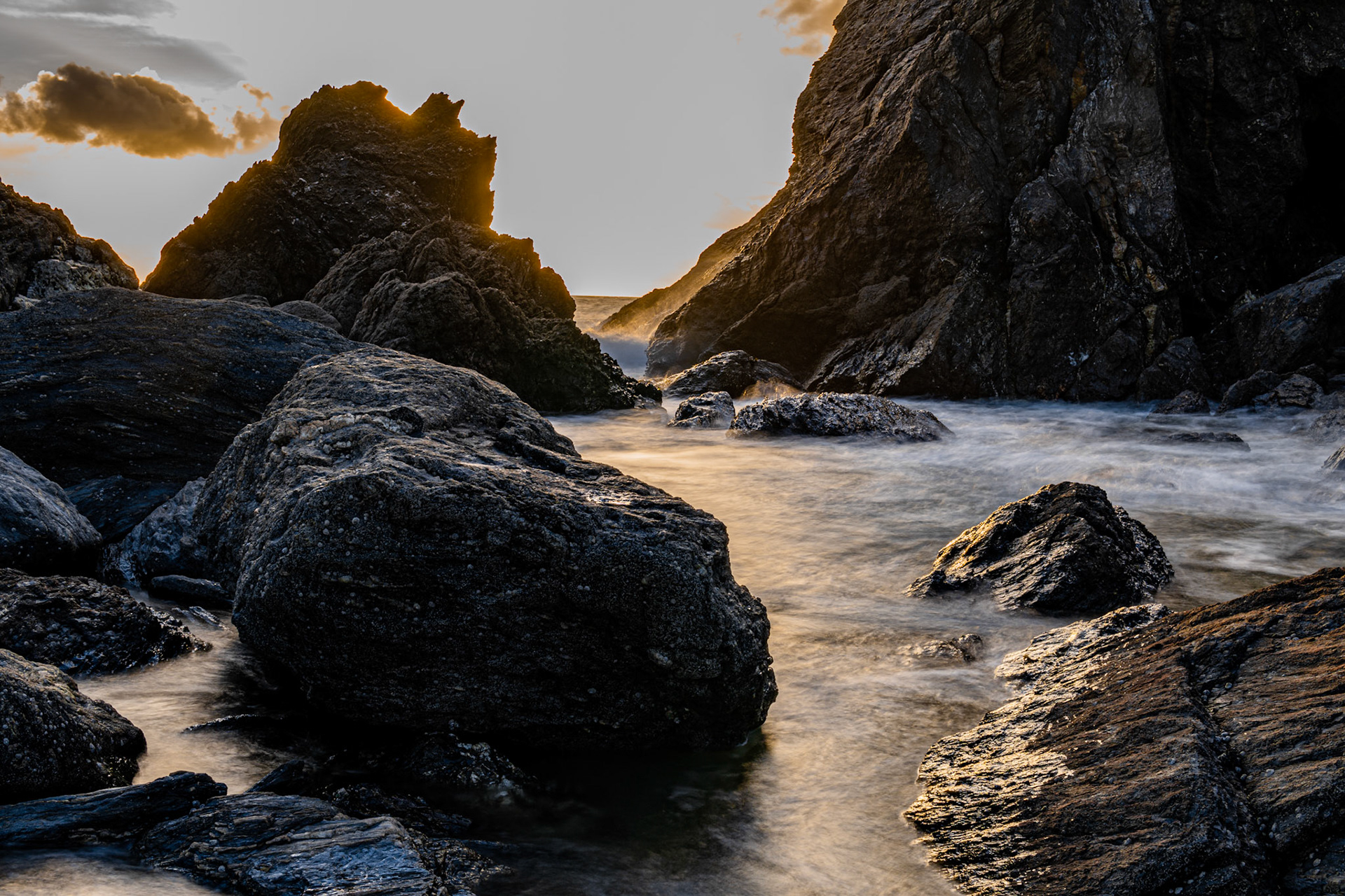 Hope Cove Sunset