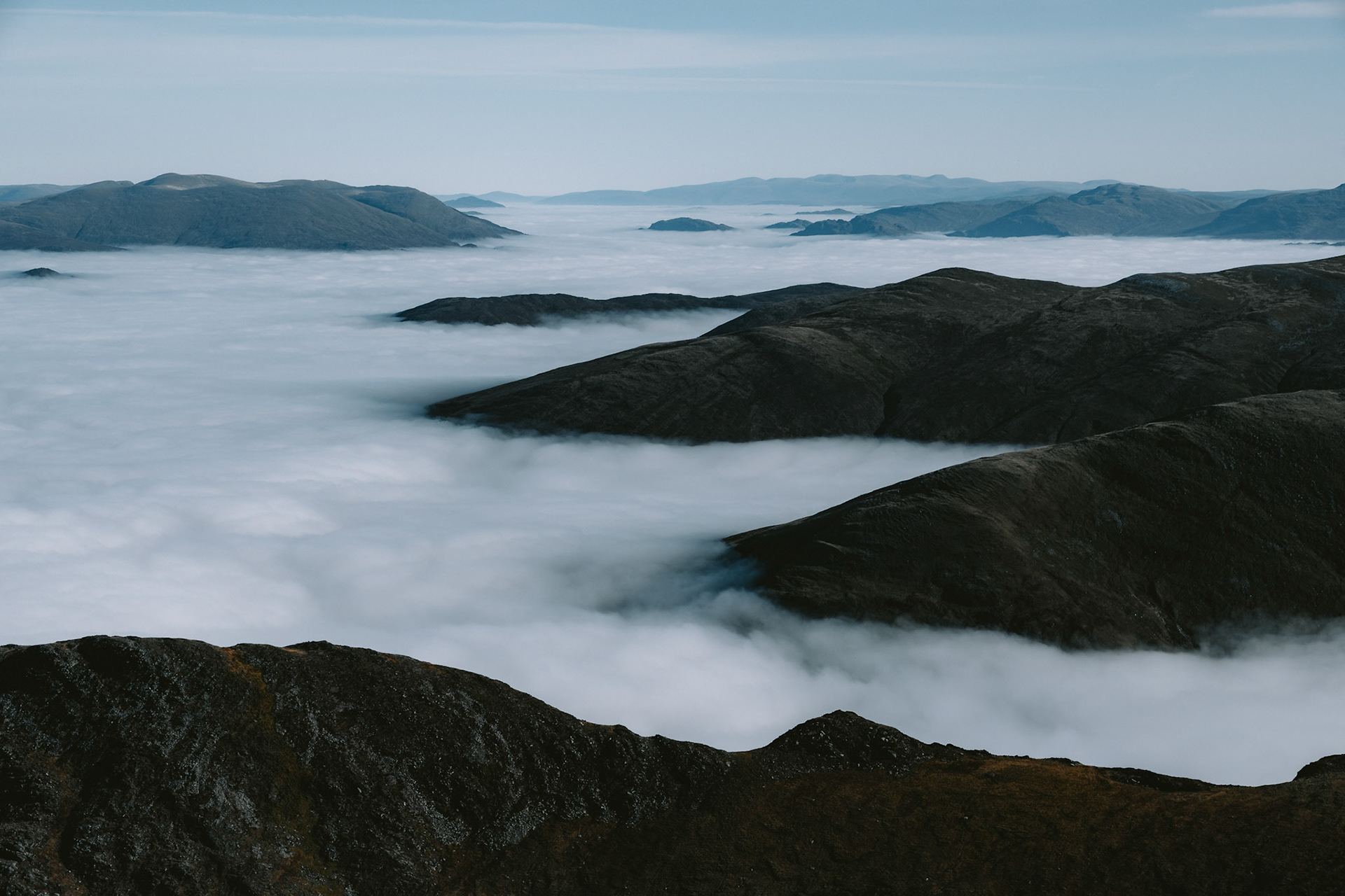 Inversion from Aonach Mor