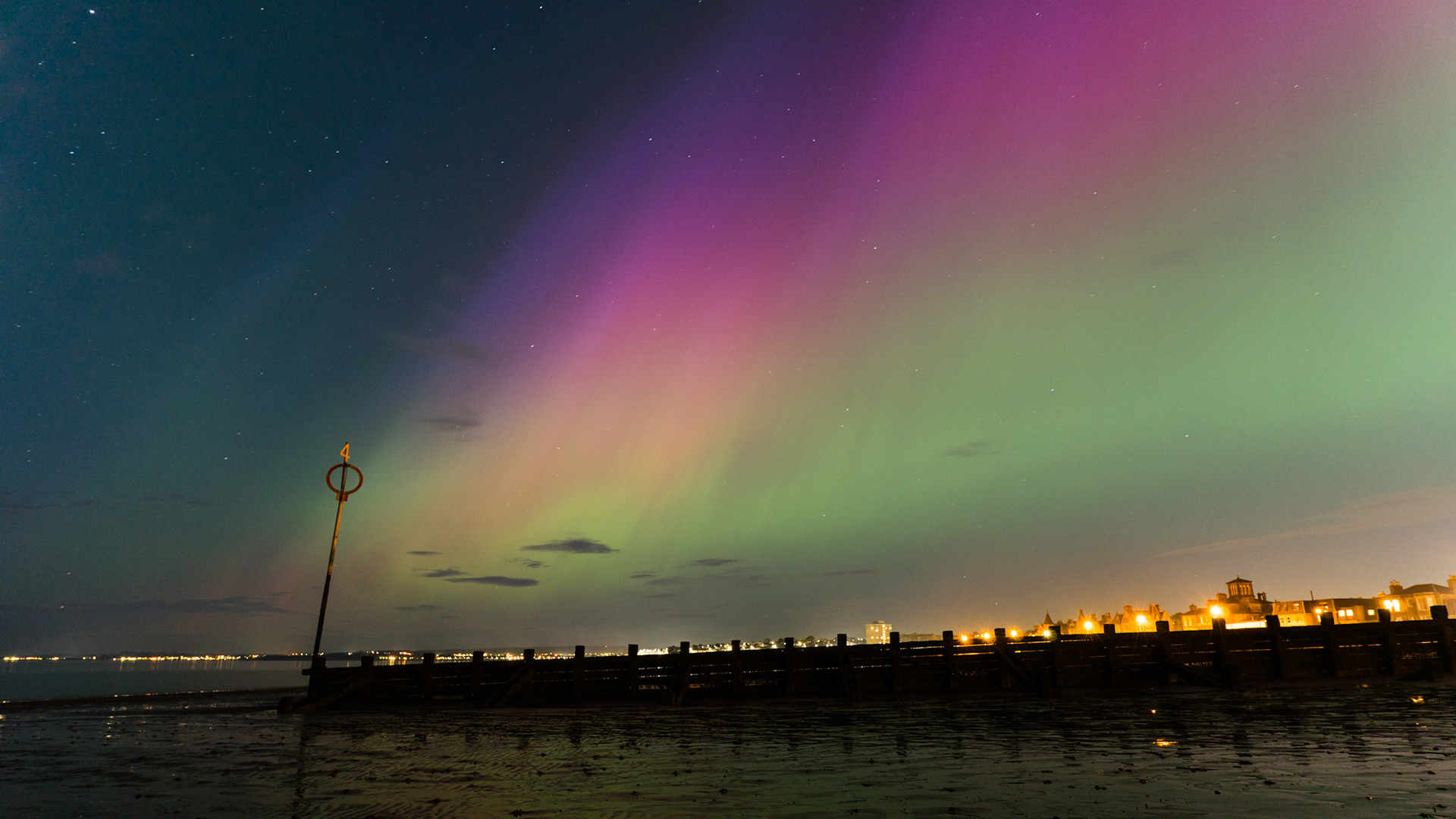 Aurora over Portobello