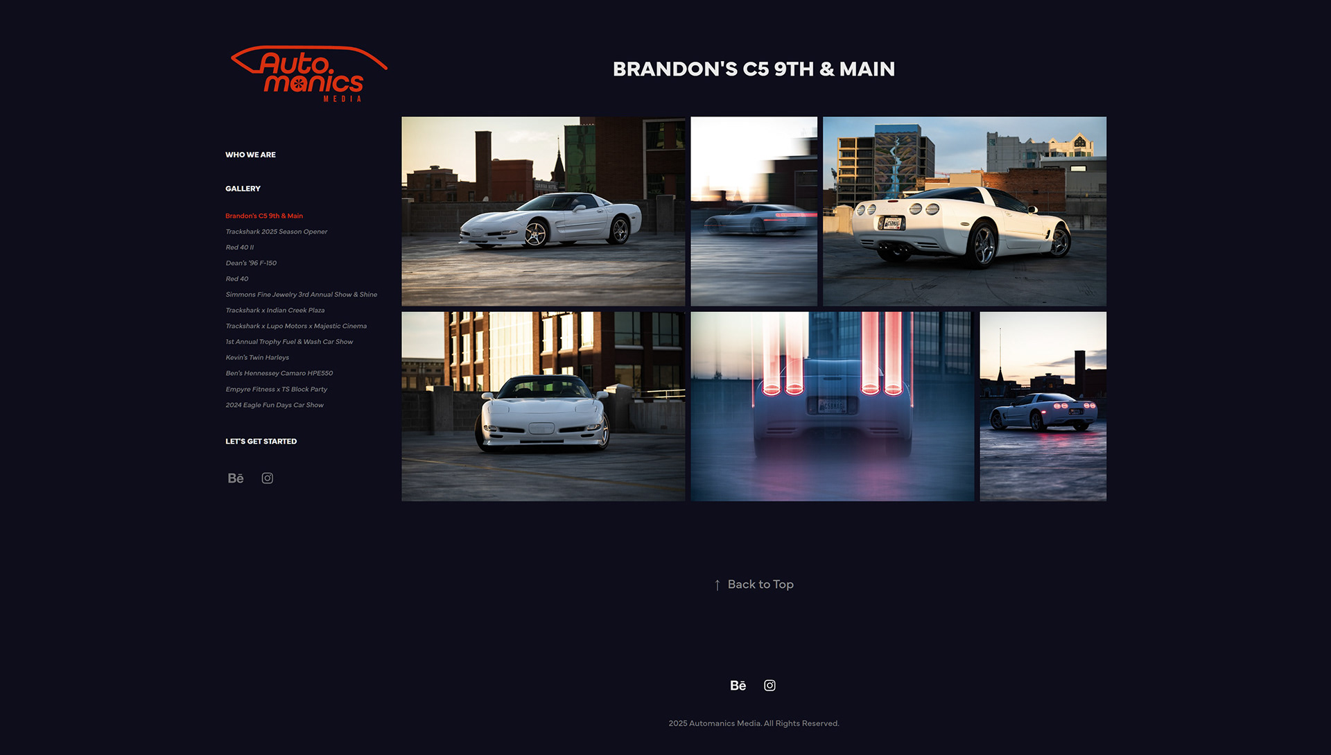 Collection page for Automanics Media.