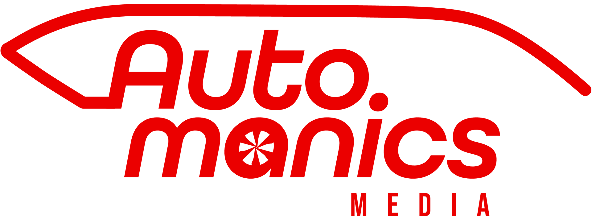 The final logotype concept, introducing a visual play on the "a" as a turbo, prominently featured in performance car builds. The turbine also appears similar to a camera lens' aperture blades.