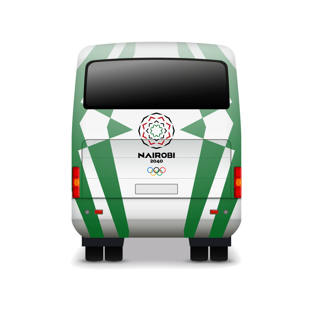 Nairobi 2040, bus livery, back.