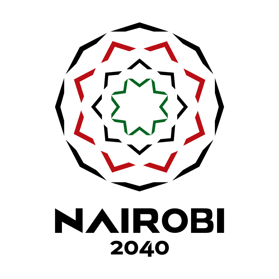 Nairobi 2040, logo, color.