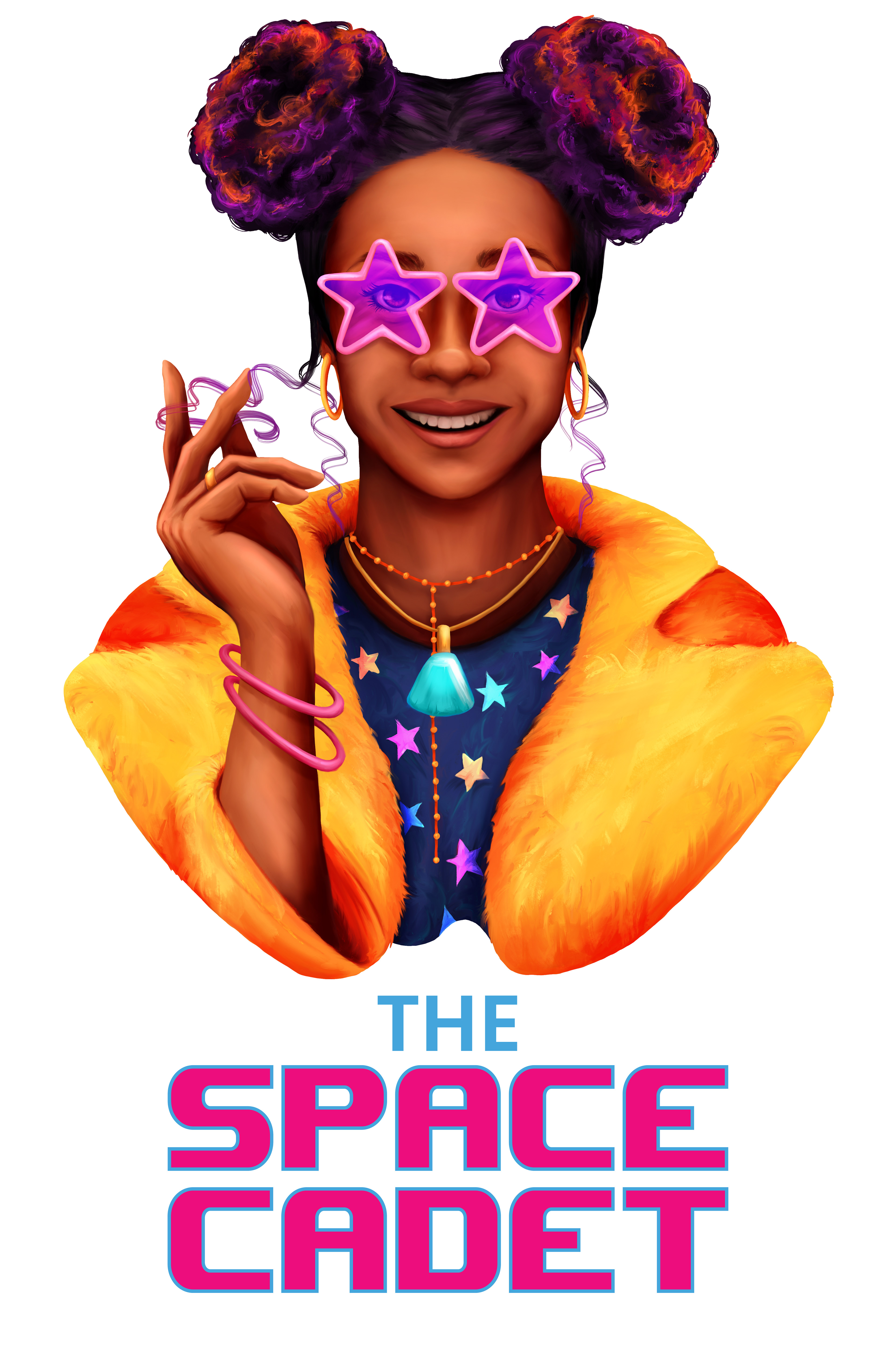 "The Space Cadet" Illustration, based on The Weird Girl Trope from movies and film for The Take