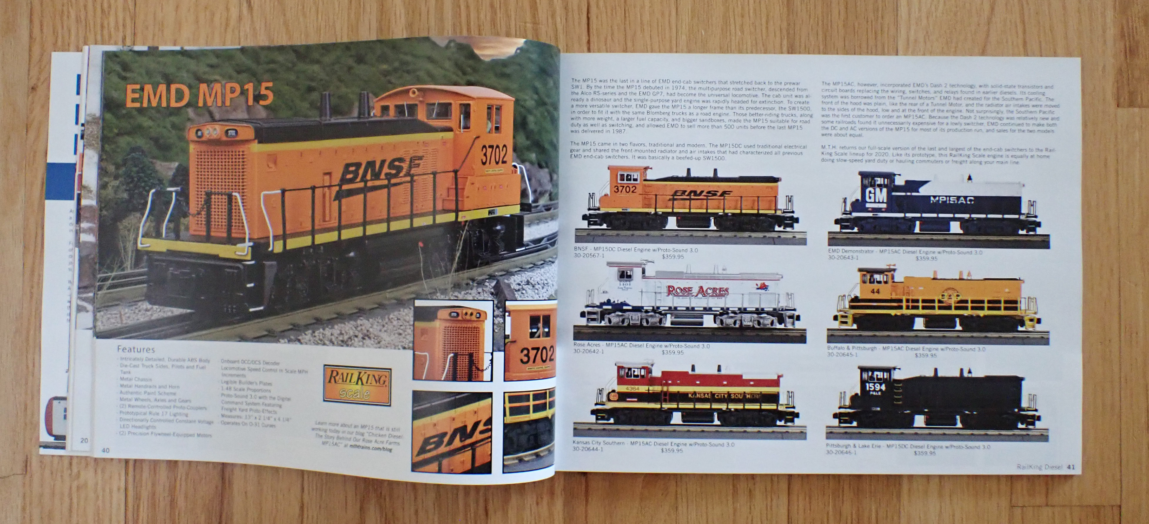M.T.H. Electric Trains 2020 Volume 2 Catalog