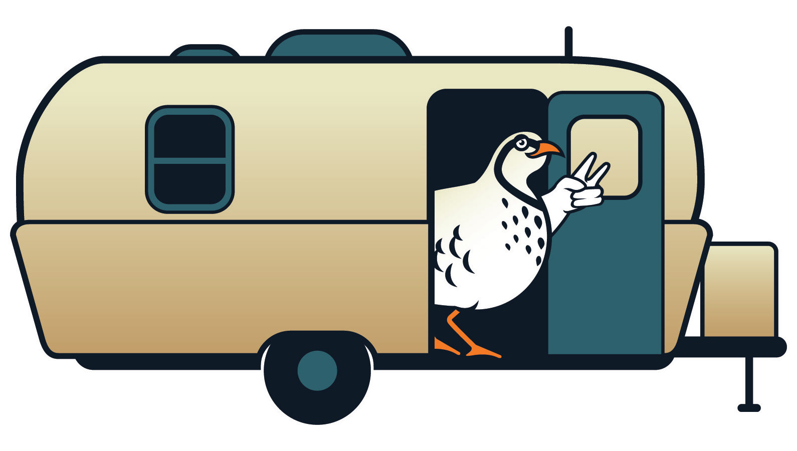 Logo icon designed for Partridge in an RV