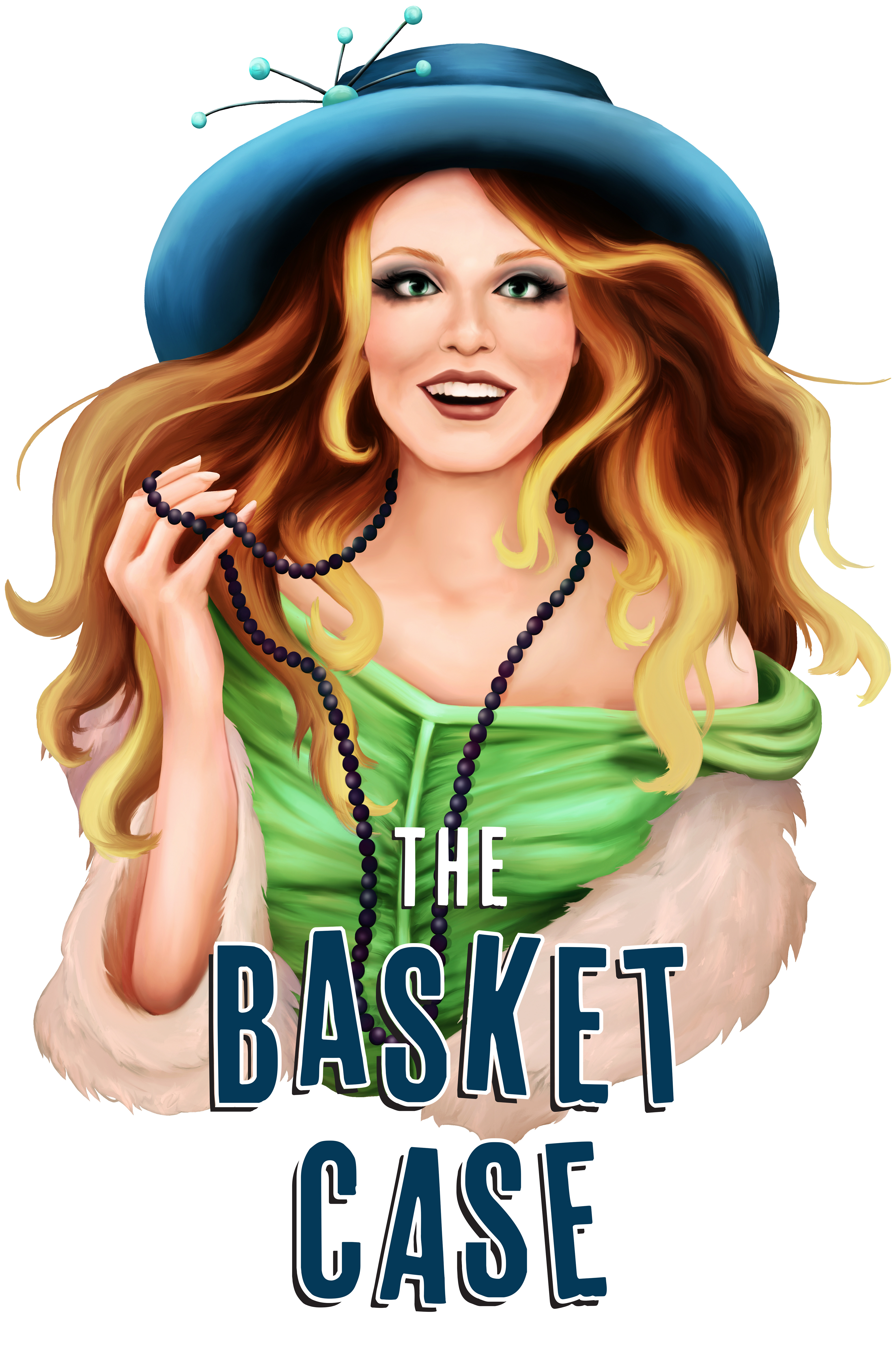 "The Basket Case" Illustration, based on The Weird Girl Trope from movies and film for The Take