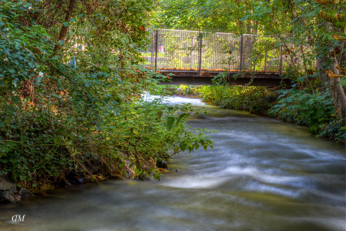 Brücke vor der kleinen Petermühle