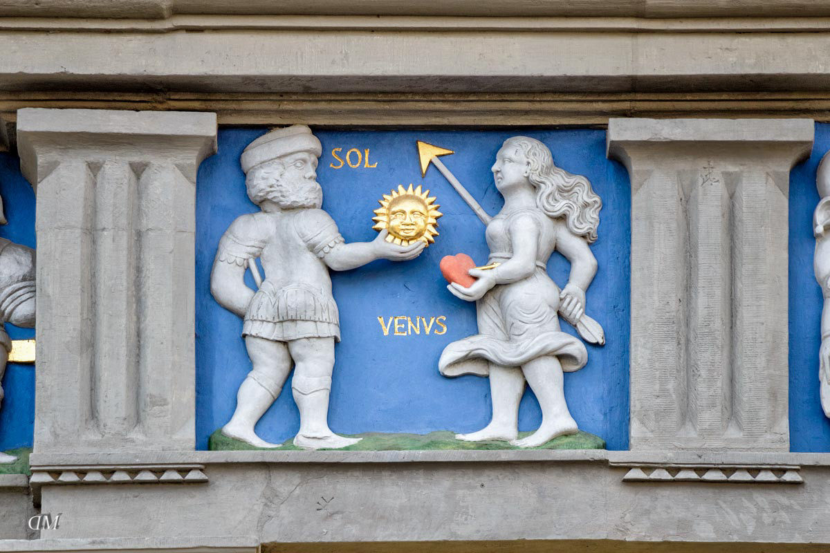 Sonne und Venus
