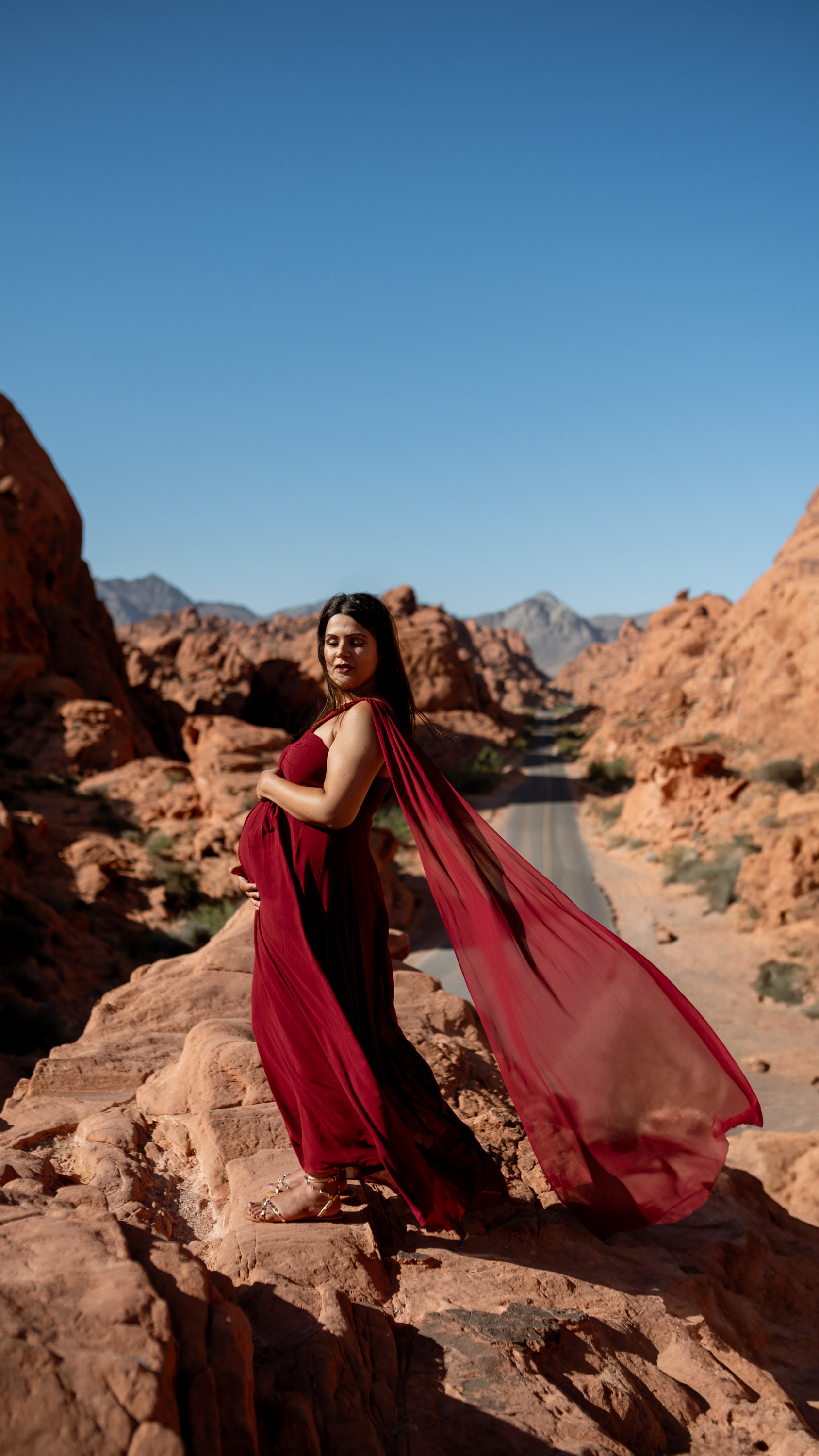 maternity photography valley of fire