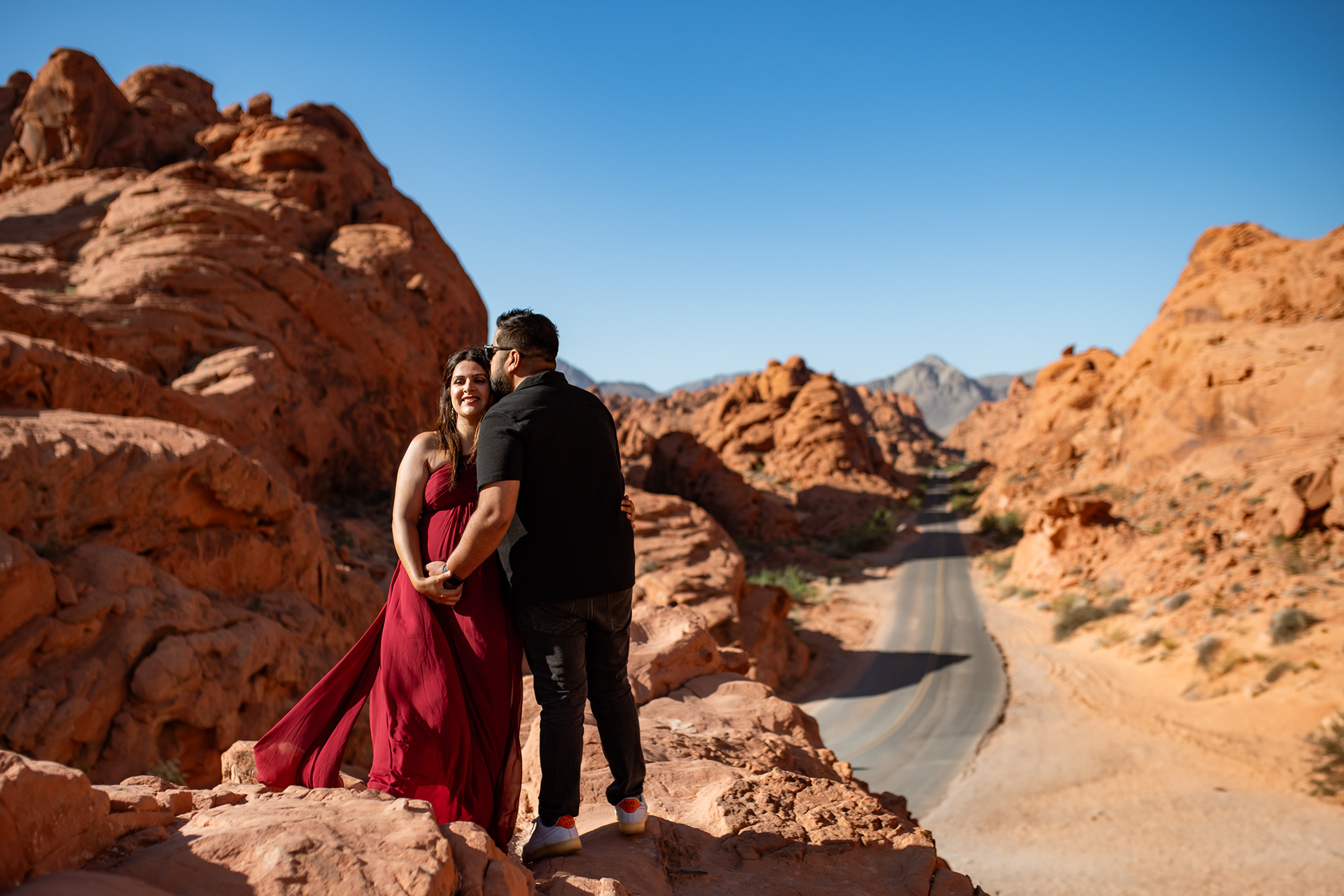 maternity photography valley of fire