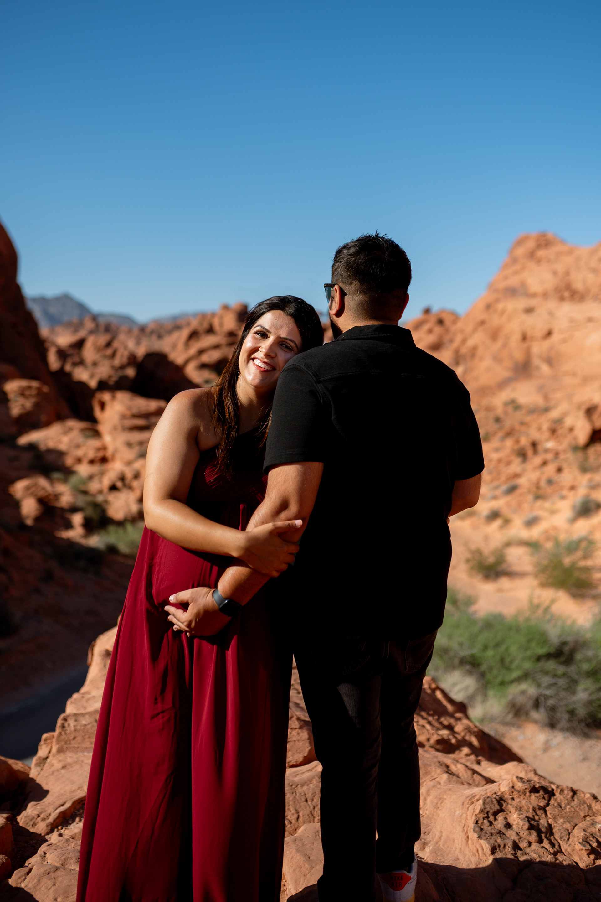 maternity photography valley of fire