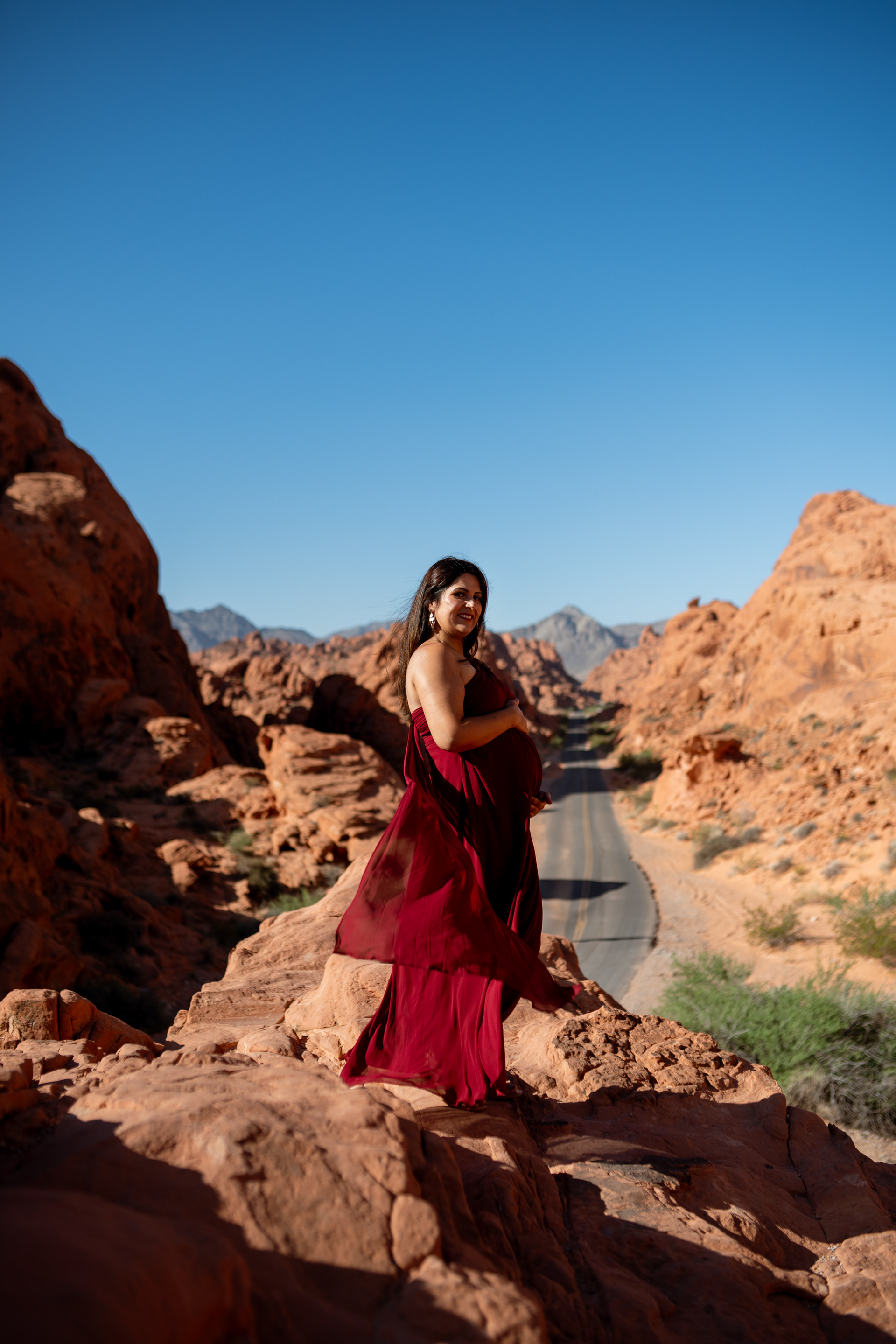 maternity photography valley of fire
