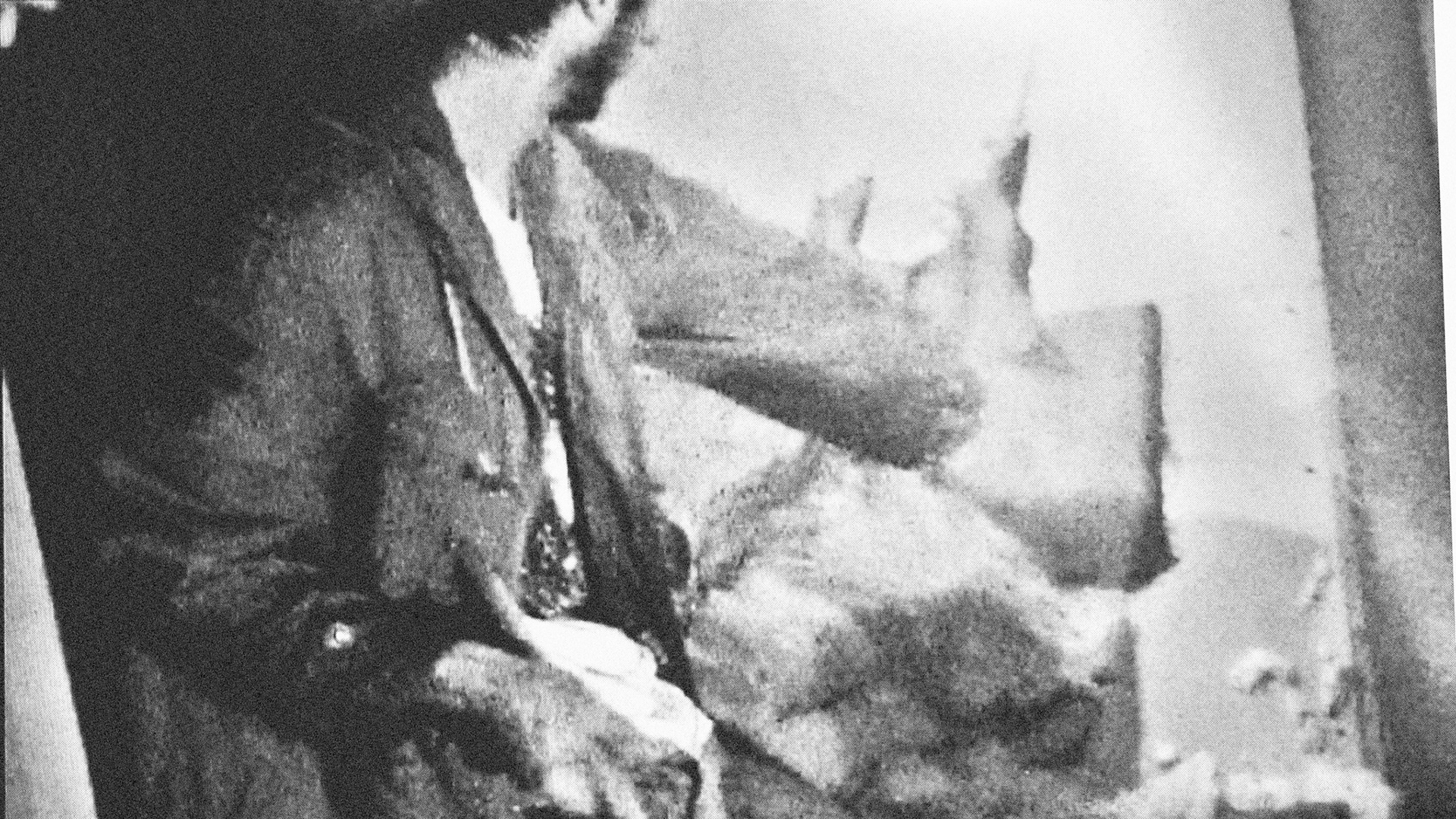 On All FoursVideo Installation (5m x 12,5m x 1,25m - MDF panels)DVD, 48', soundHessenhuis, Antwerp (BE)2006